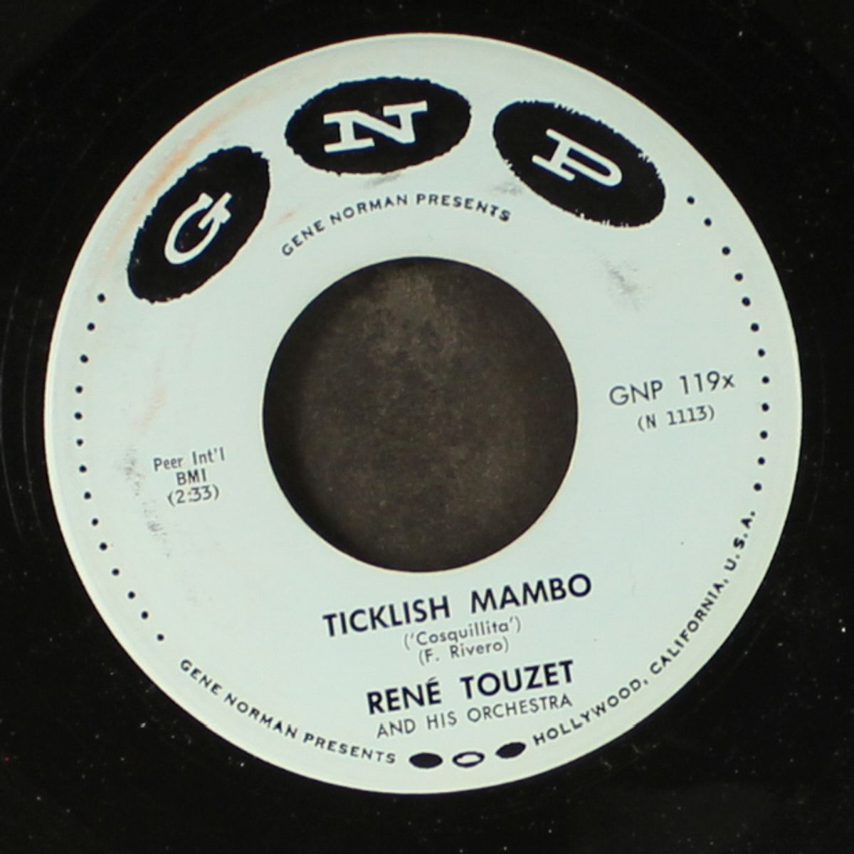 ticklish mambo / manhattan by RENE TOUZET