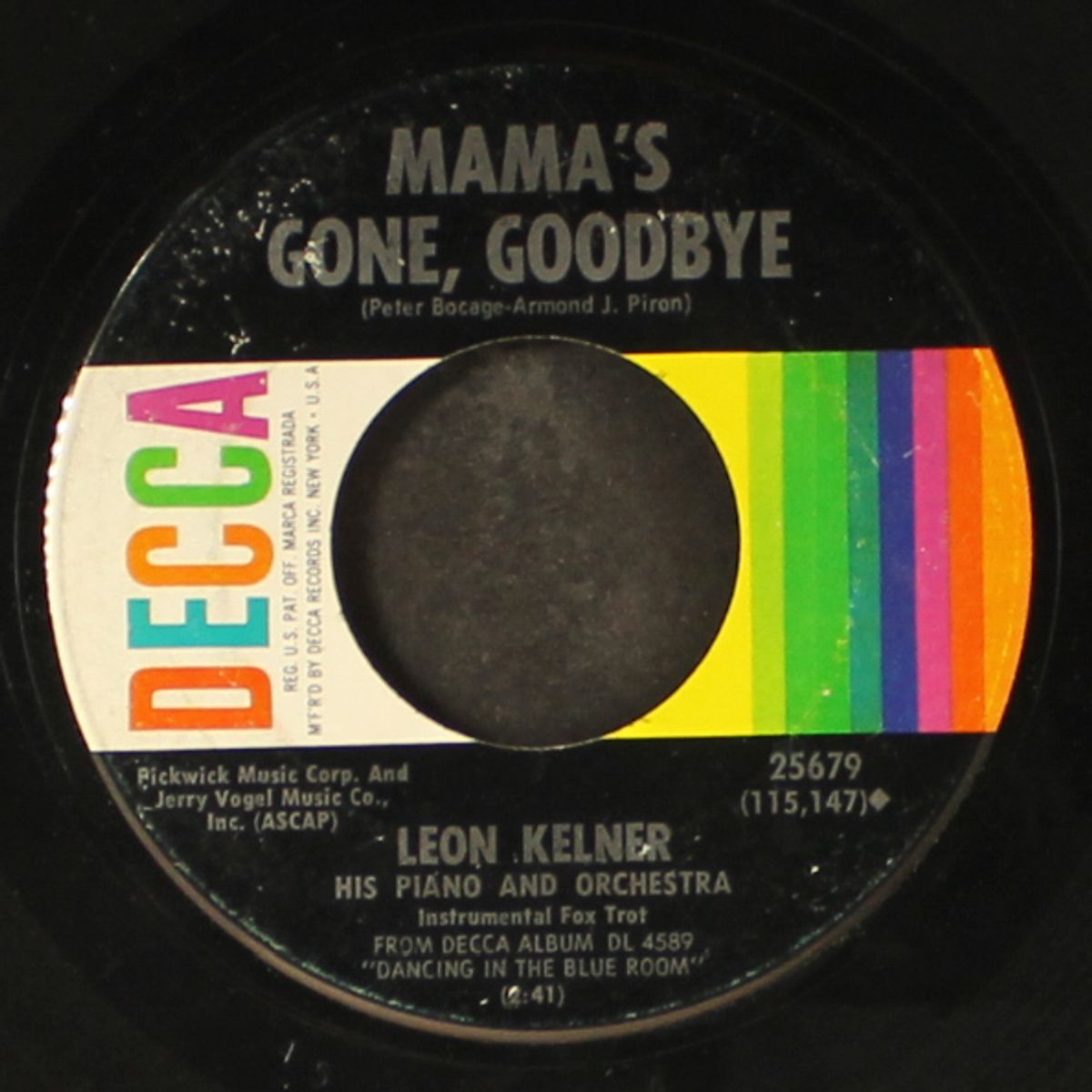 ja-da / mama's gone, goodbye by LEON KELNER