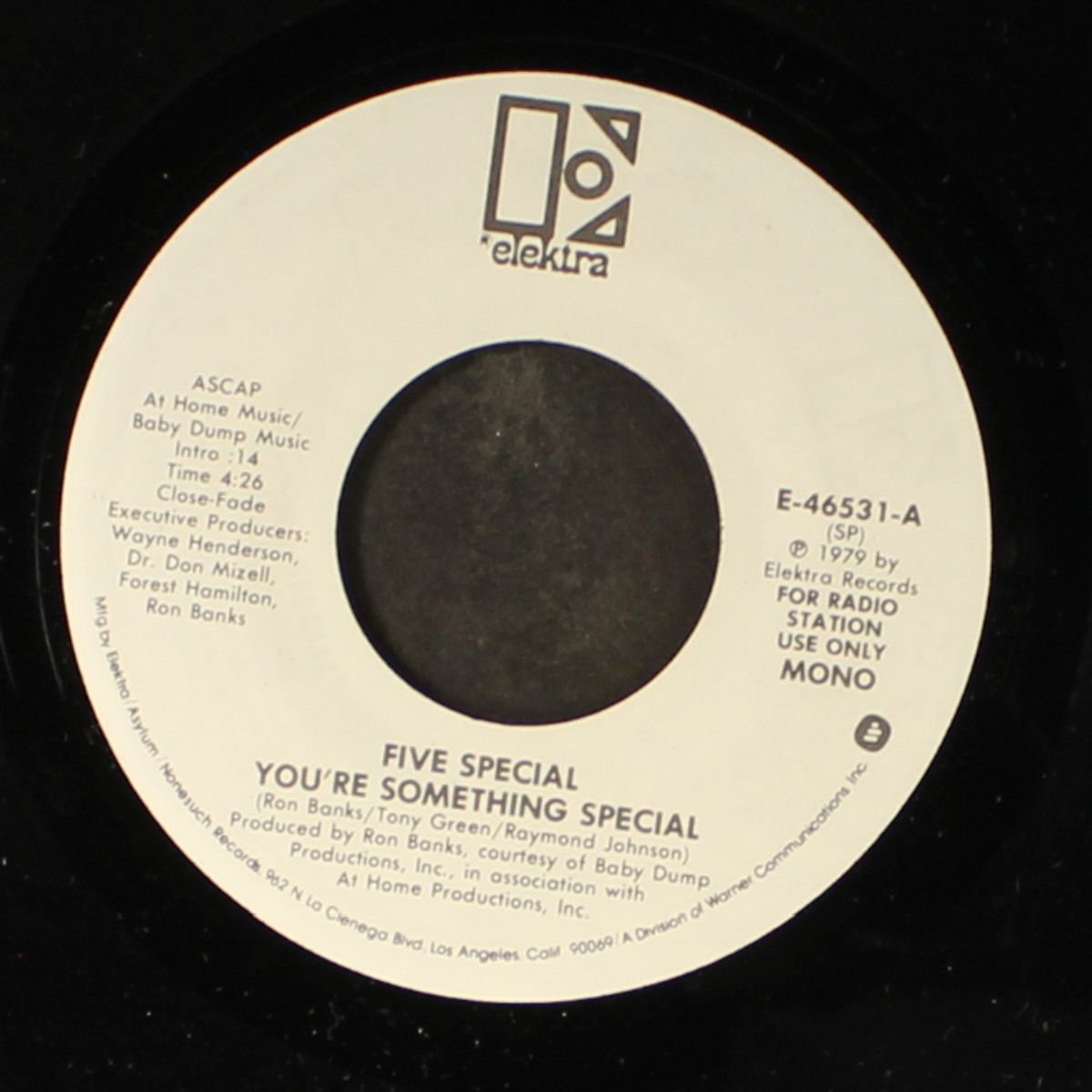 you're something special / mono by FIVE SPECIAL