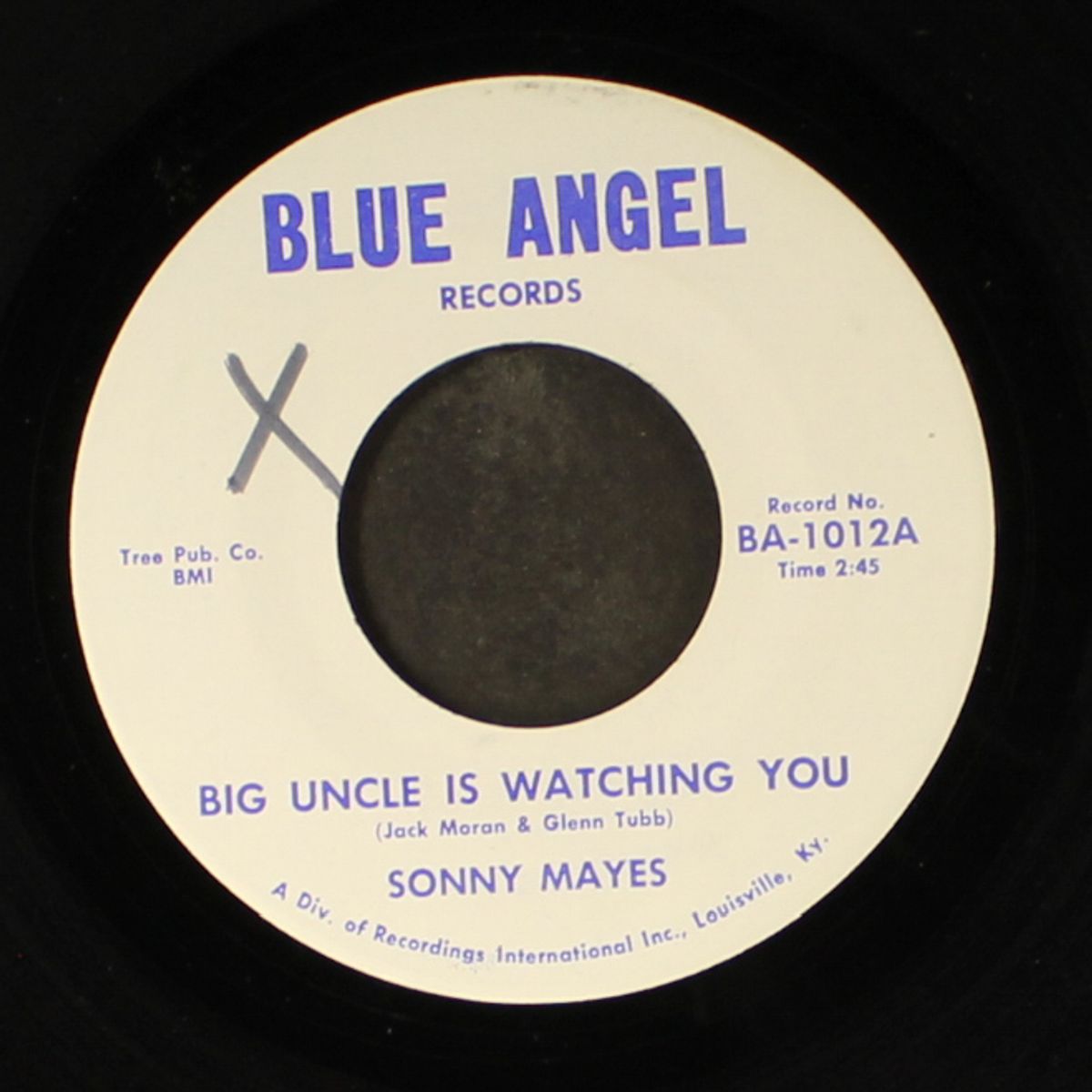 big uncle is watching you / one hundred proof by SONNY MAYES