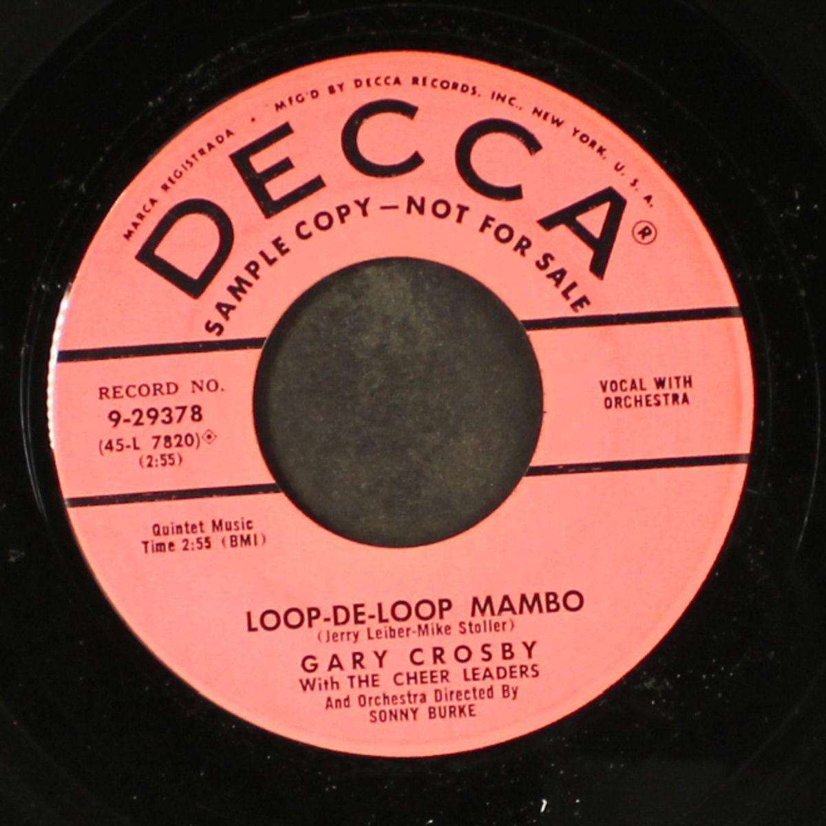 palsy walsy / loop de loop mambo by GARY CROSBY