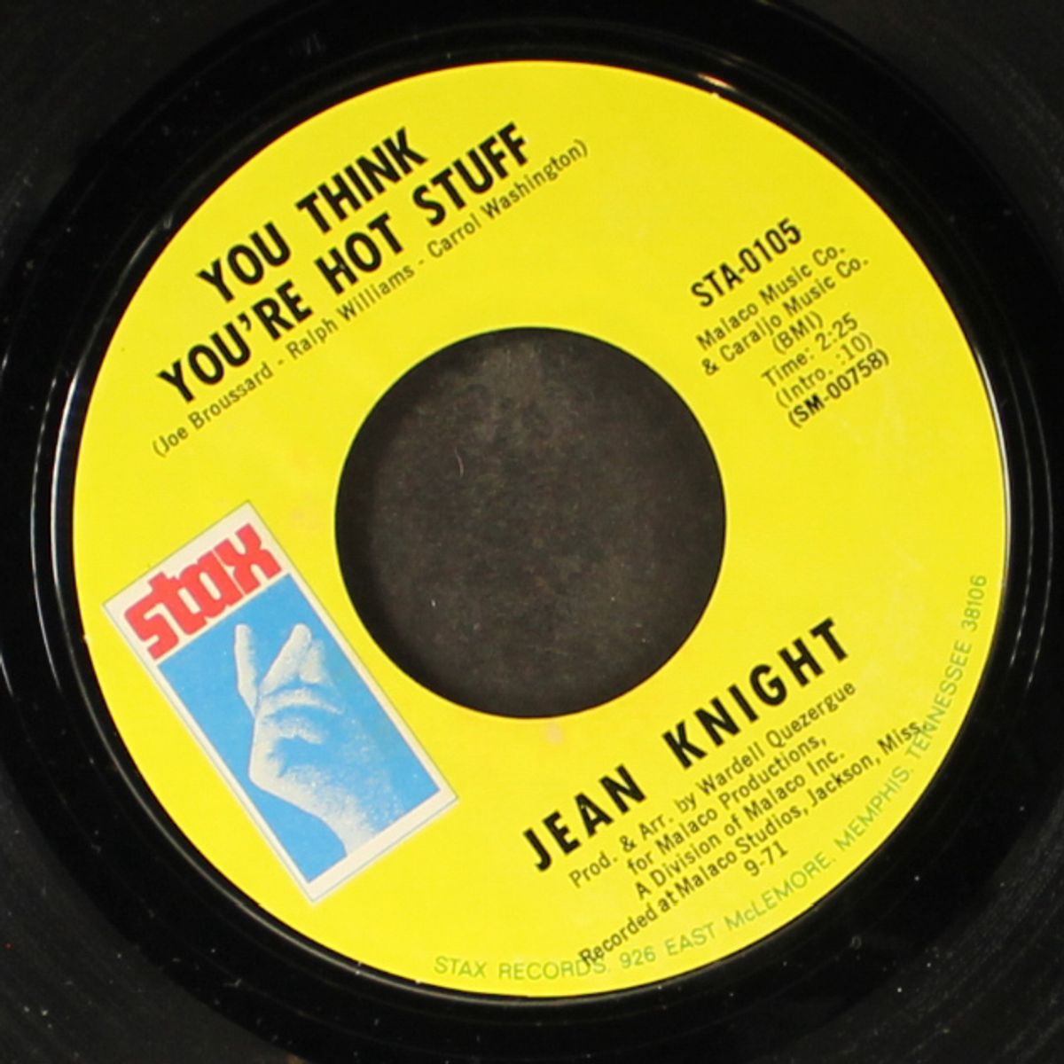 you think you're hot stuff / don't talk about jody by JEAN KNIGHT
