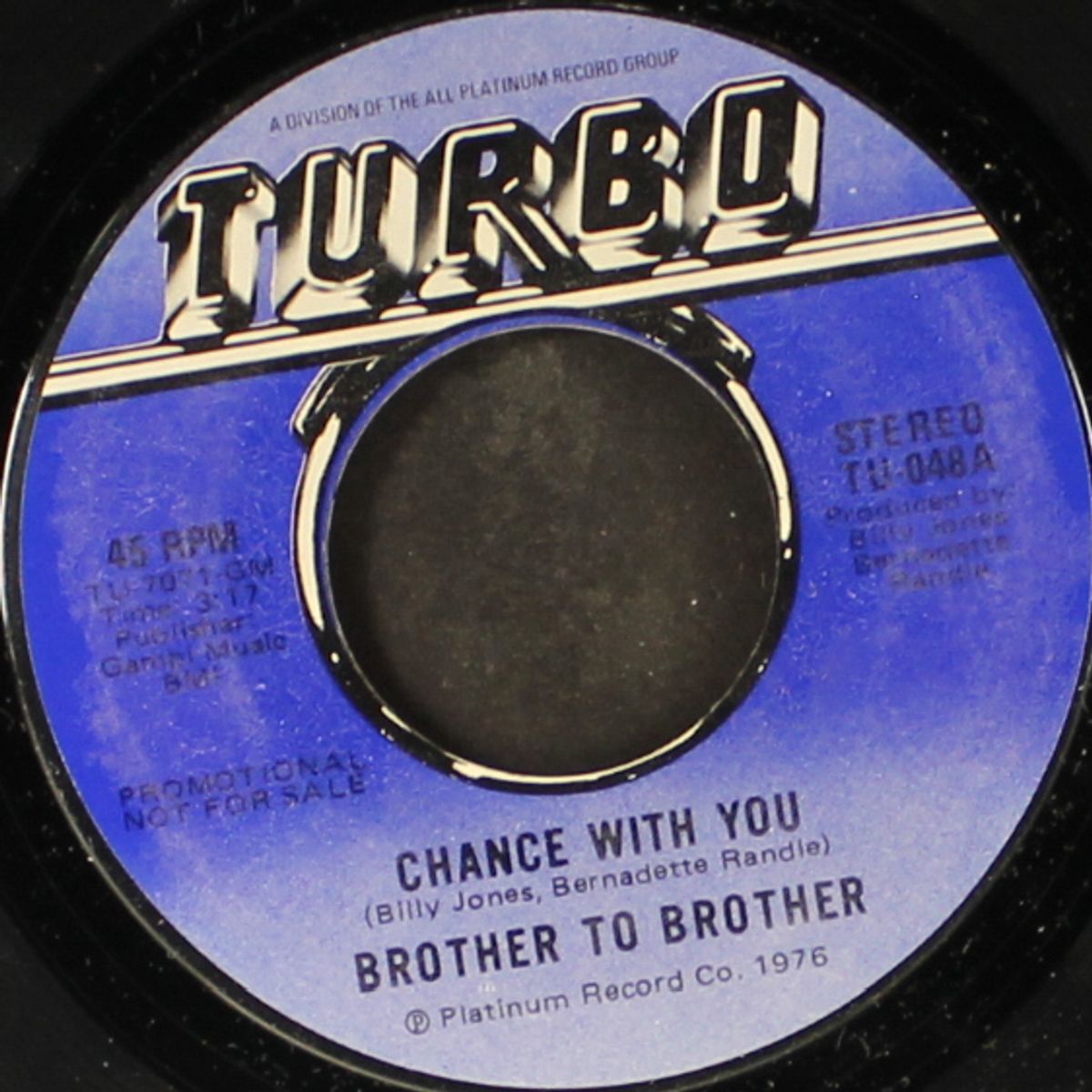 chance with you / same by BROTHER TO BROTHER