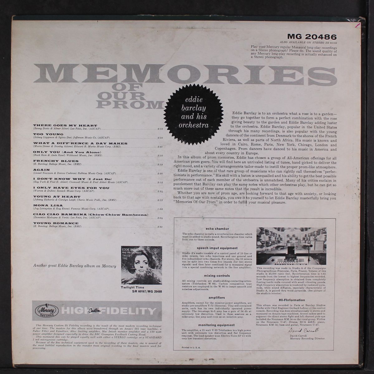memories of our prom by EDDIE BARCLAY