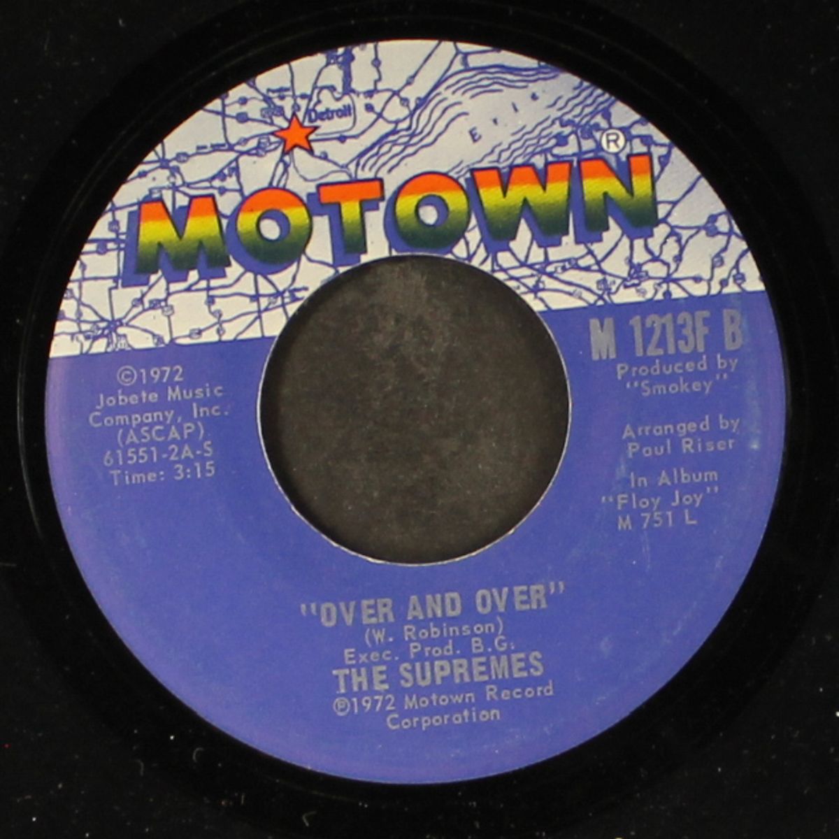 i guess i'll miss the man / over and over by SUPREMES