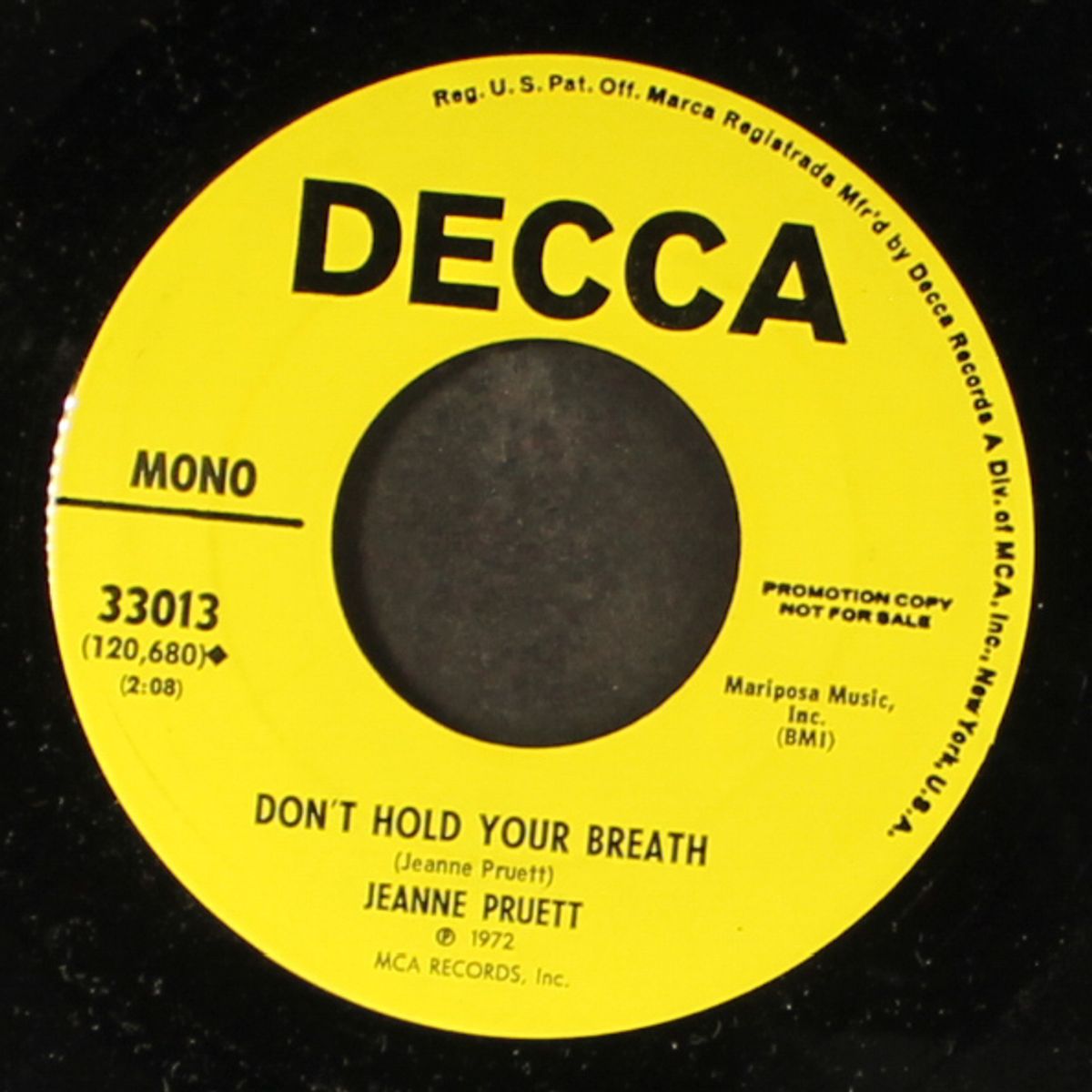 i forgot more than you'll ever know (about her) / don't hold your breath by JEANNE PRUETT