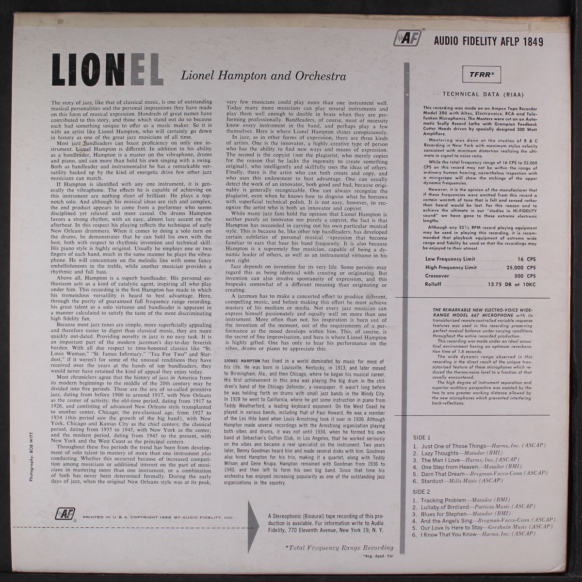 lionel by LIONEL HAMPTON