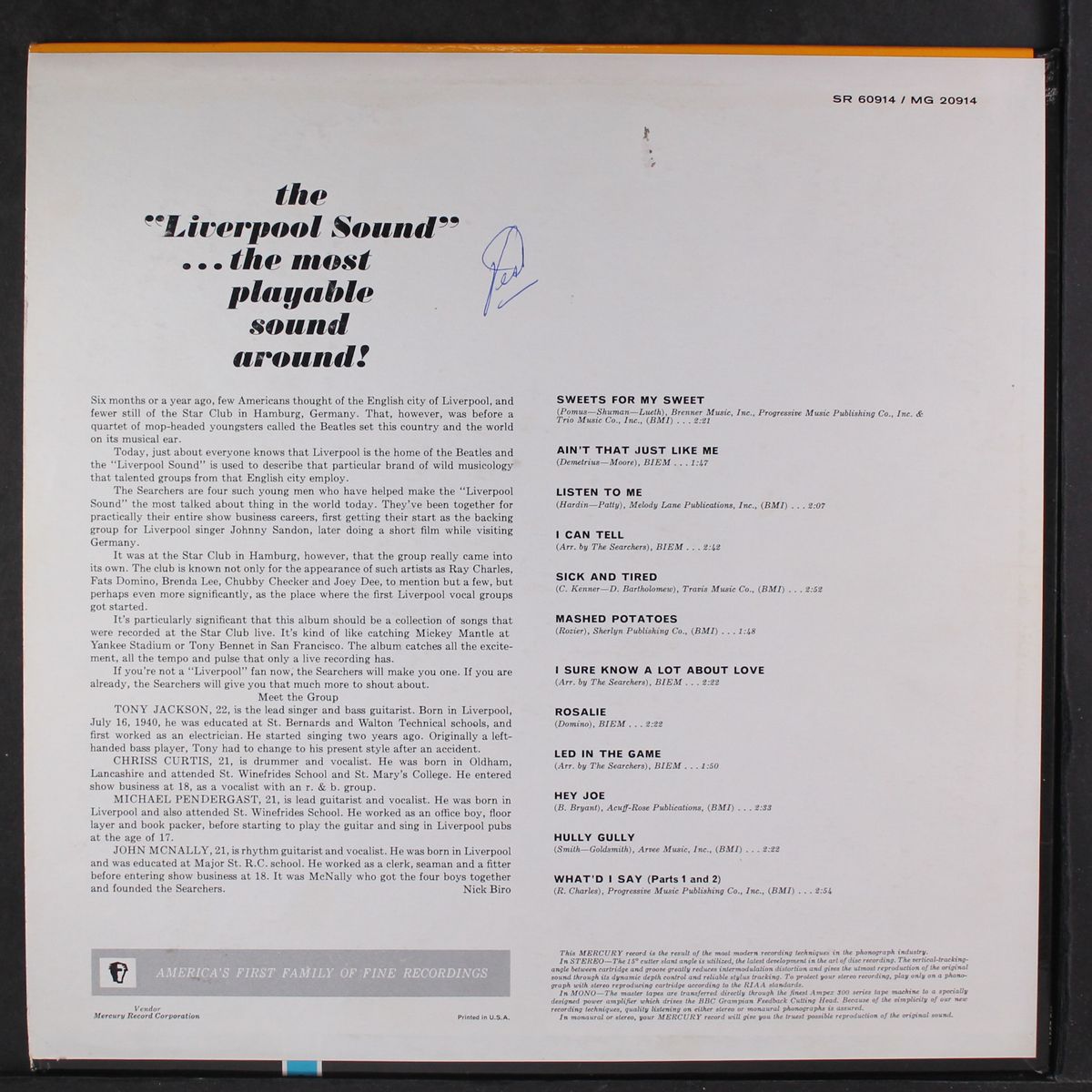 hear! hear! by SEARCHERS