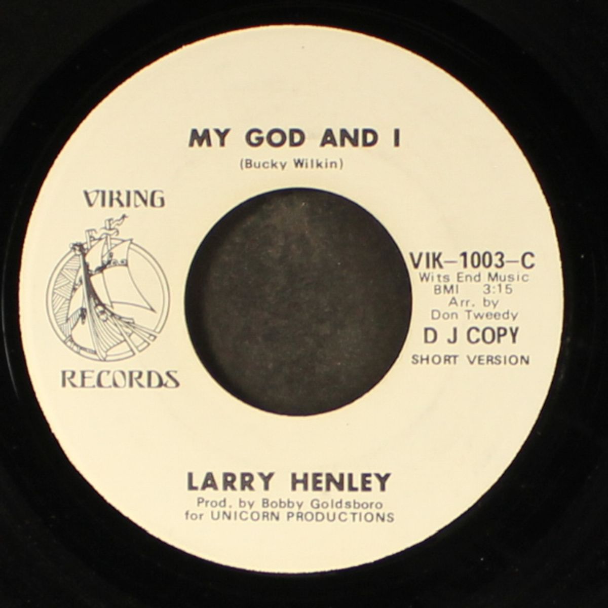 my god and i / short by LARRY HENLEY