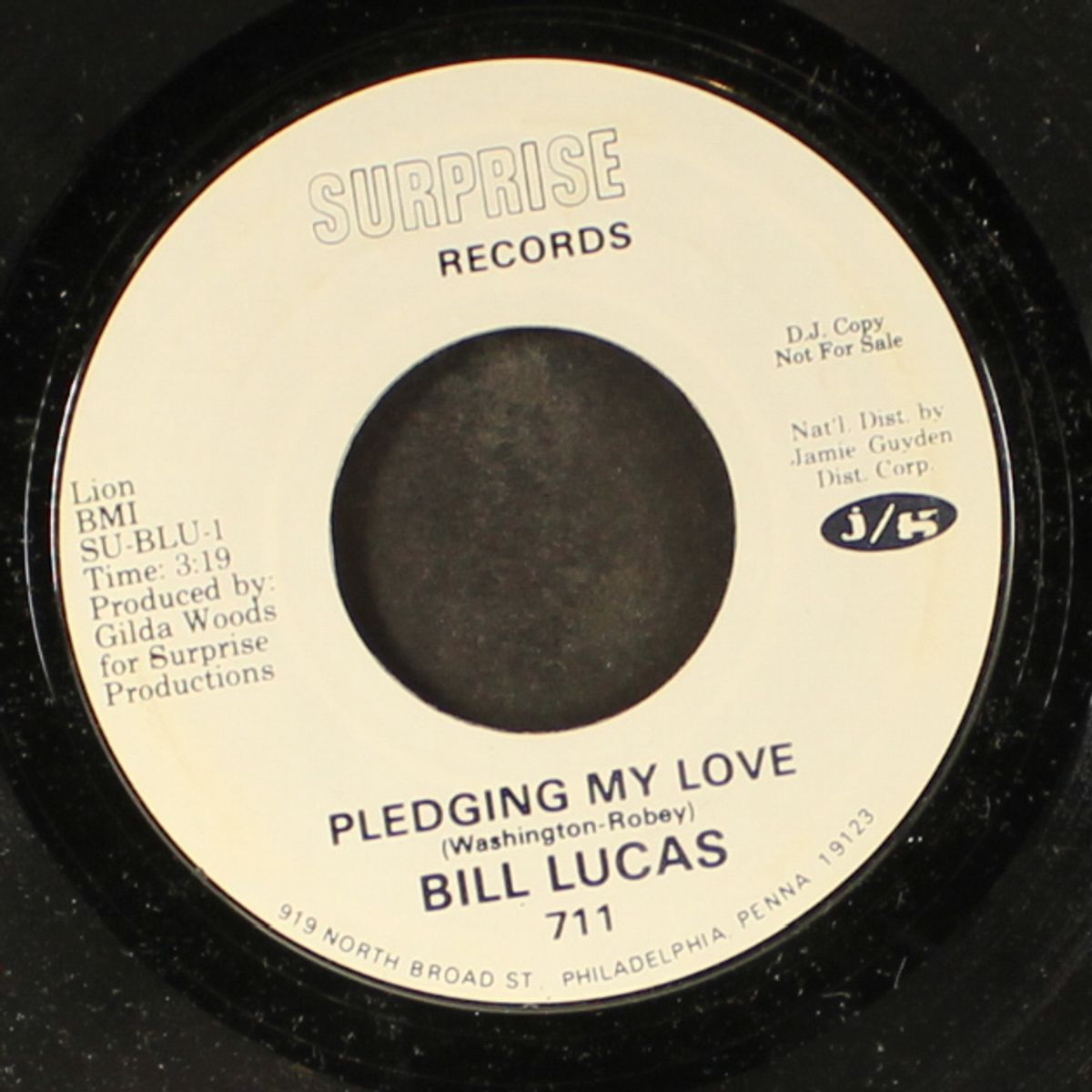 your good thing / pledging my love by BILL LUCAS