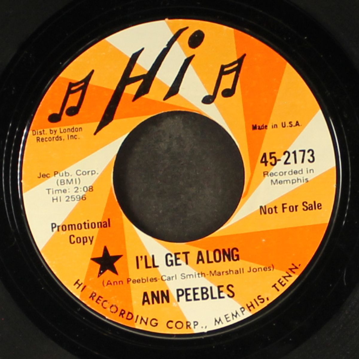 i'll get along / generation gap between us by ANN PEEBLES