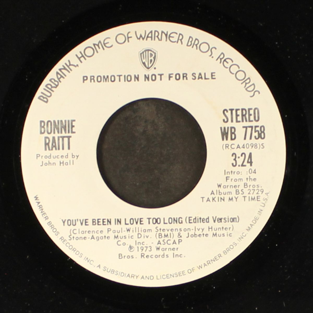 you've been in love too long / mono by BONNIE RAITT