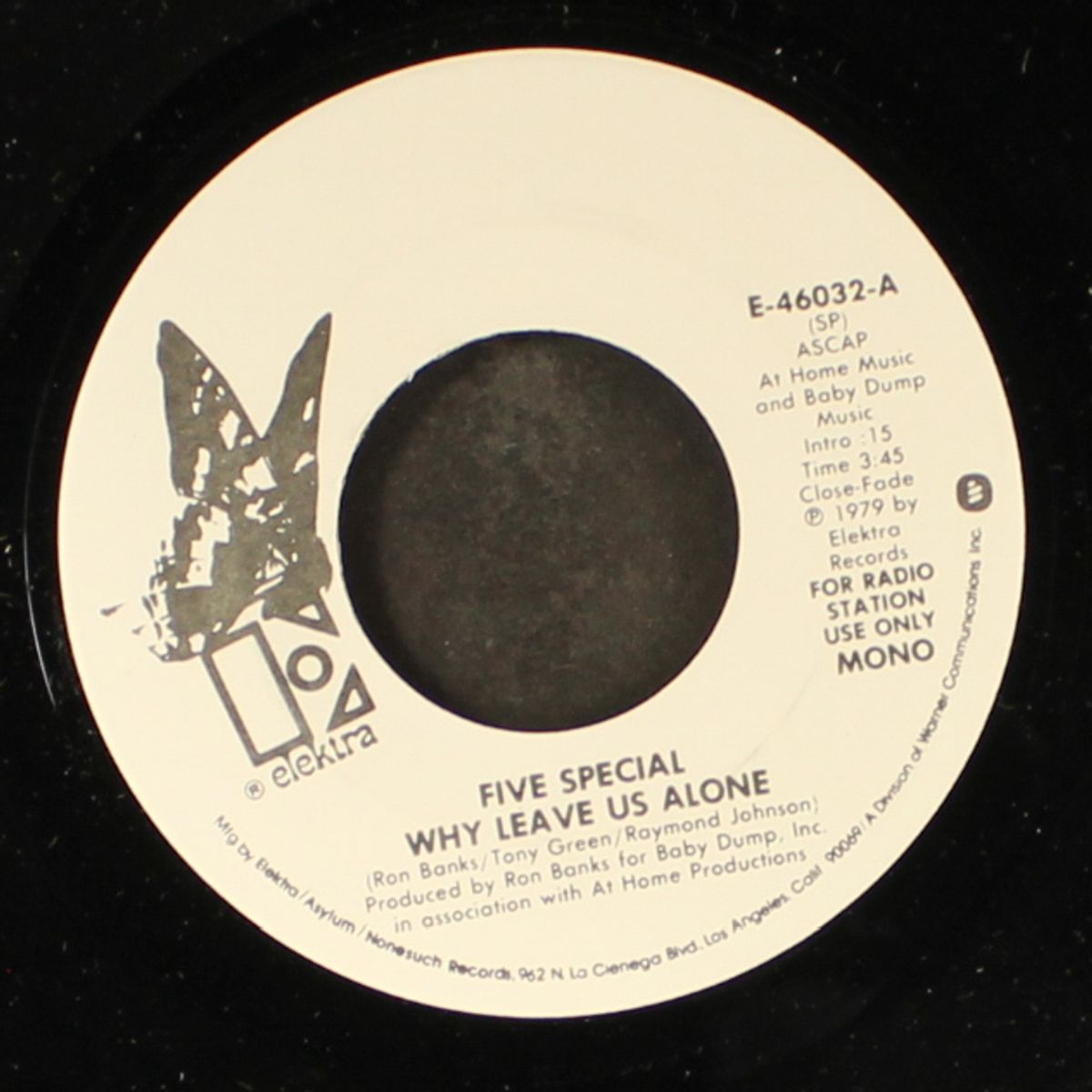 why leave us alone / mono by FIVE SPECIAL