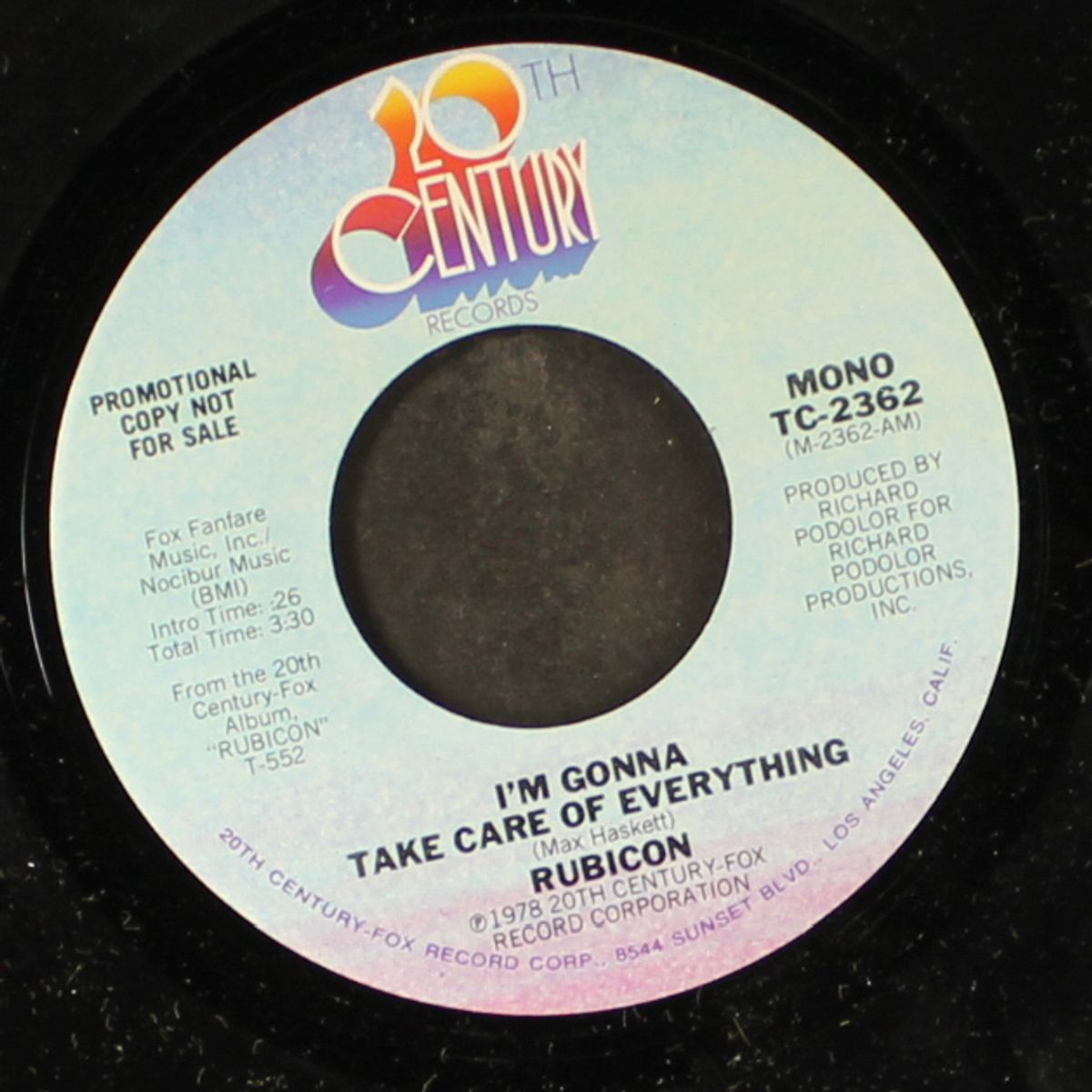 i'm gonna take care of everything / mono by RUBICON