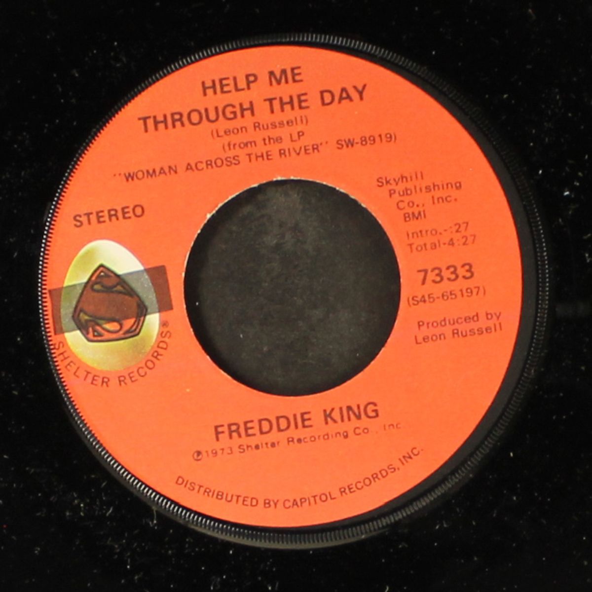 woman across the river / help me through the day by FREDDIE KING