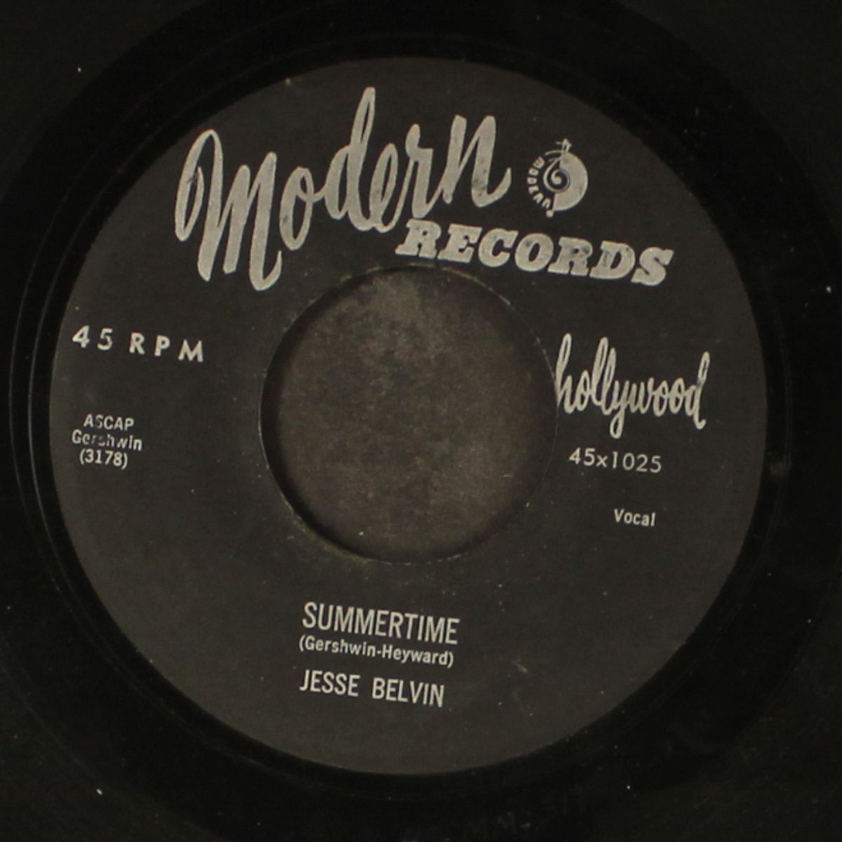 you send me / summertime by JESSE BELVIN & GROUP
