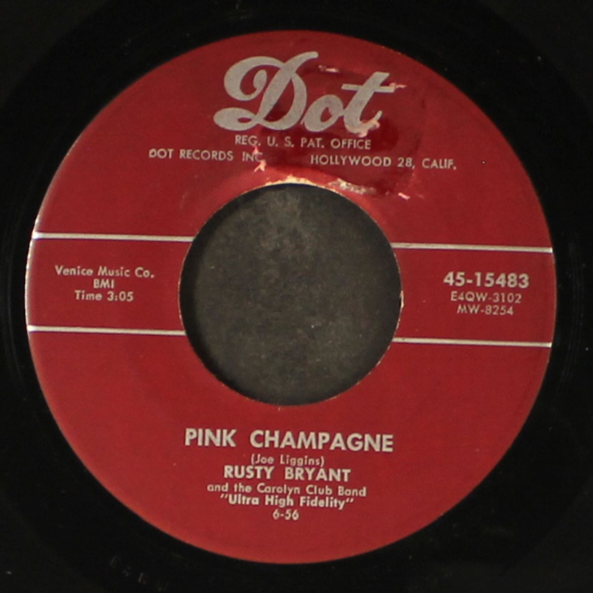 all nite long / pink champagne by RUSTY BRYANT
