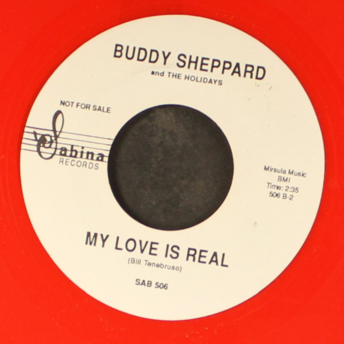 time to dream / my love is real by BUDDY SHEPPARD & HOLIDAYS