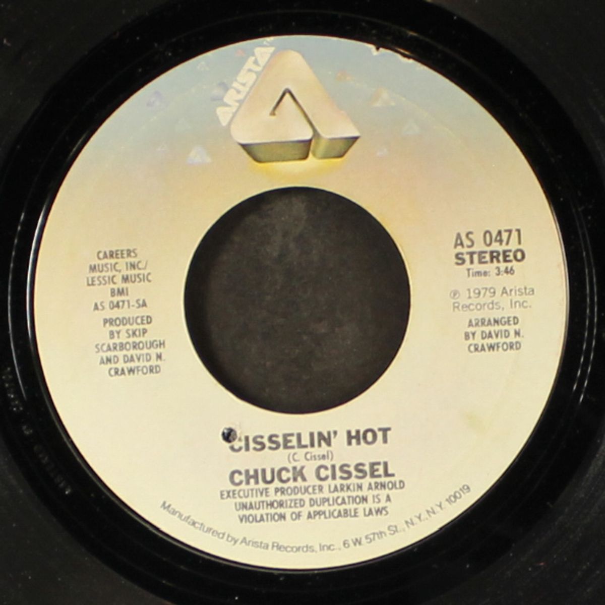cisselin' hot / do you believe by CHUCK CISSEL