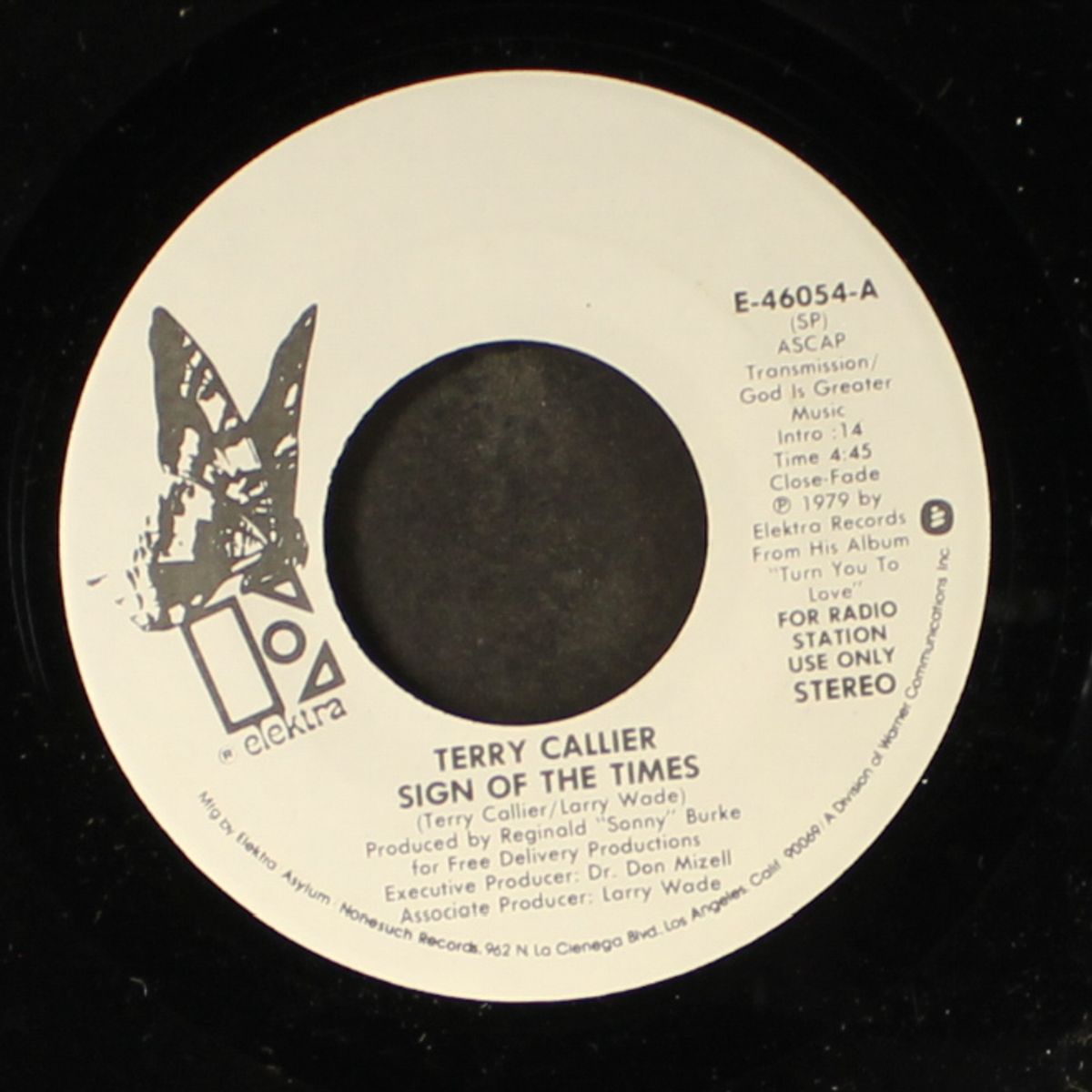 sign of the times / mono by TERRY CALLIER