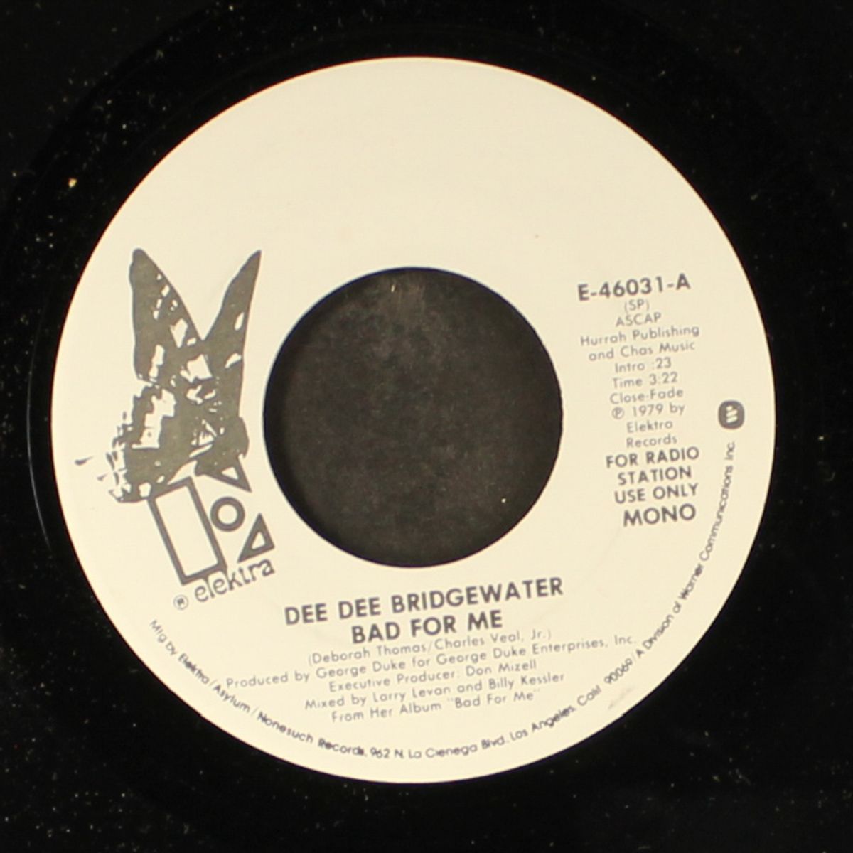 bad for me / mono by DEE DEE BRIDGEWATER