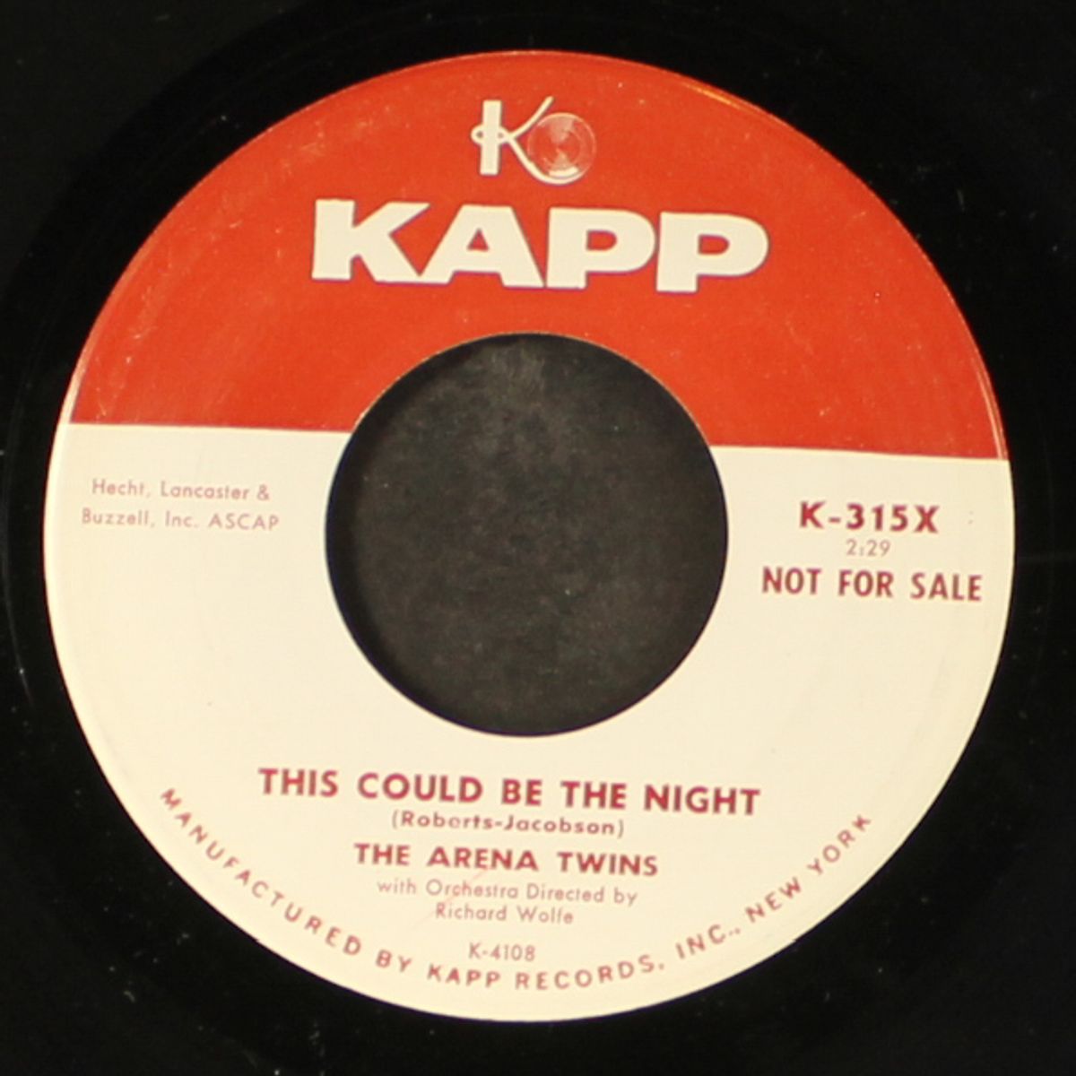 jambalaya / this could be the night by ARENA TWINS