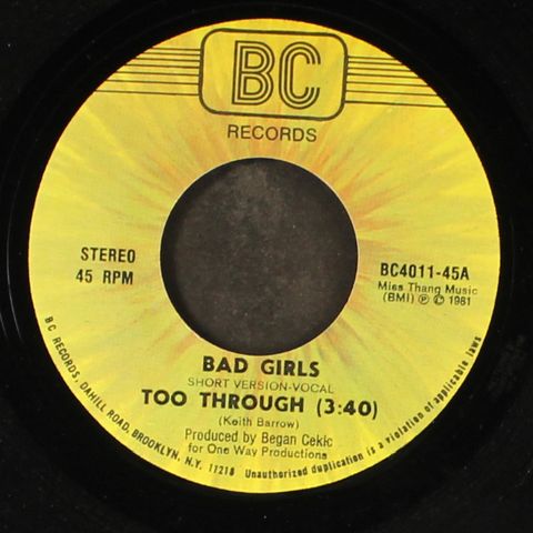 BAD GIRLS