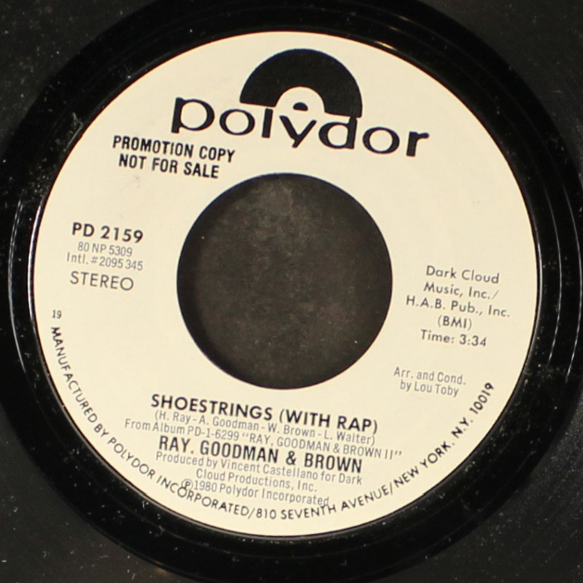 shoestrings / with rap by RAY, GOODMAN & BROWN
