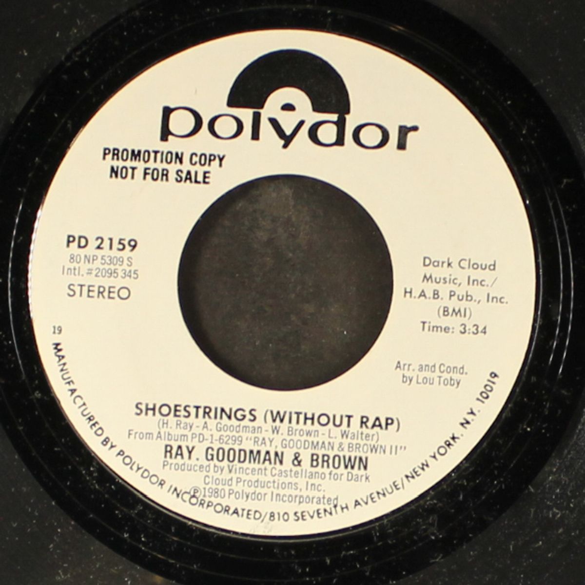 shoestrings / with rap by RAY, GOODMAN & BROWN
