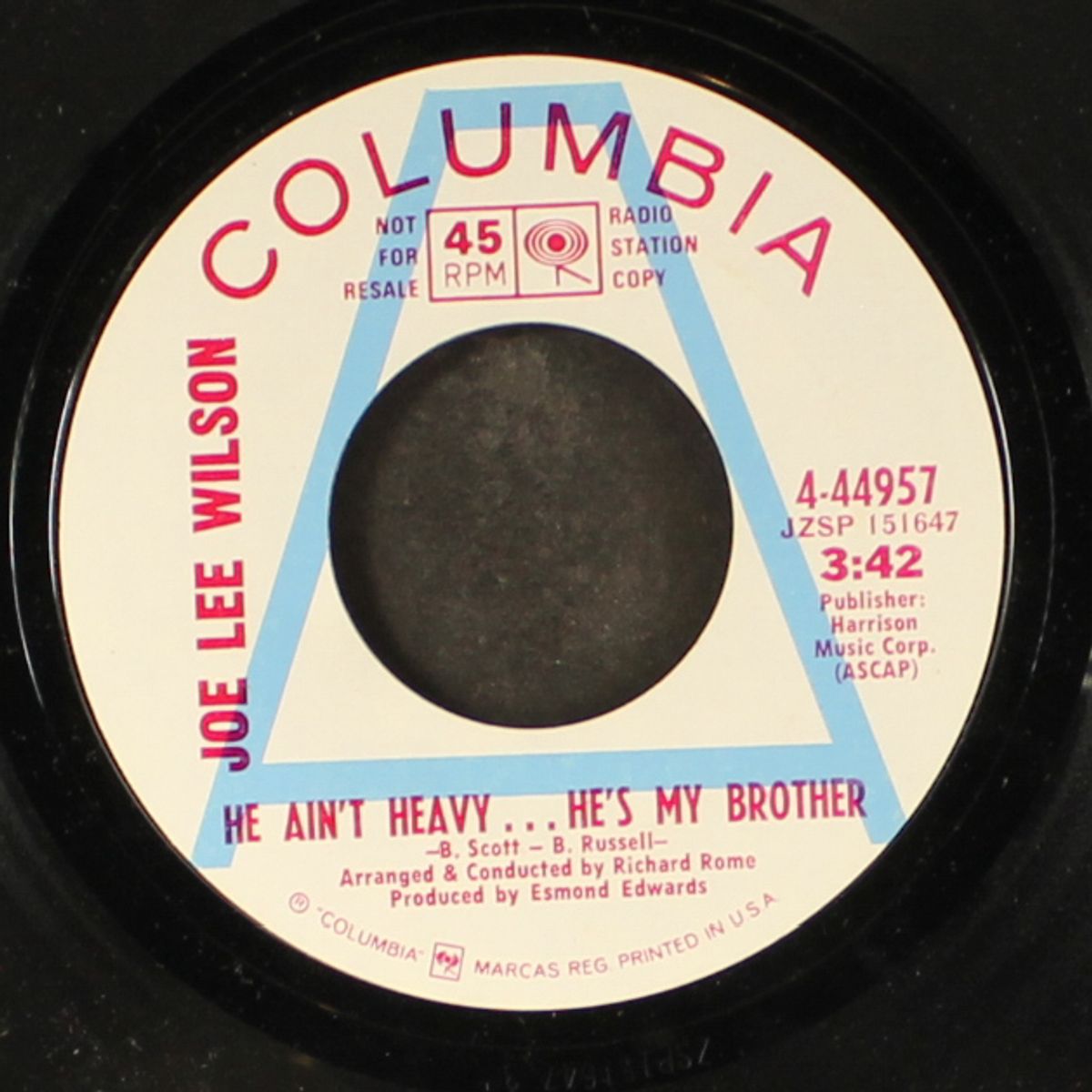 take a big hunk of my love / he ain't heavy... he's my brother by JOE LEE WILSON