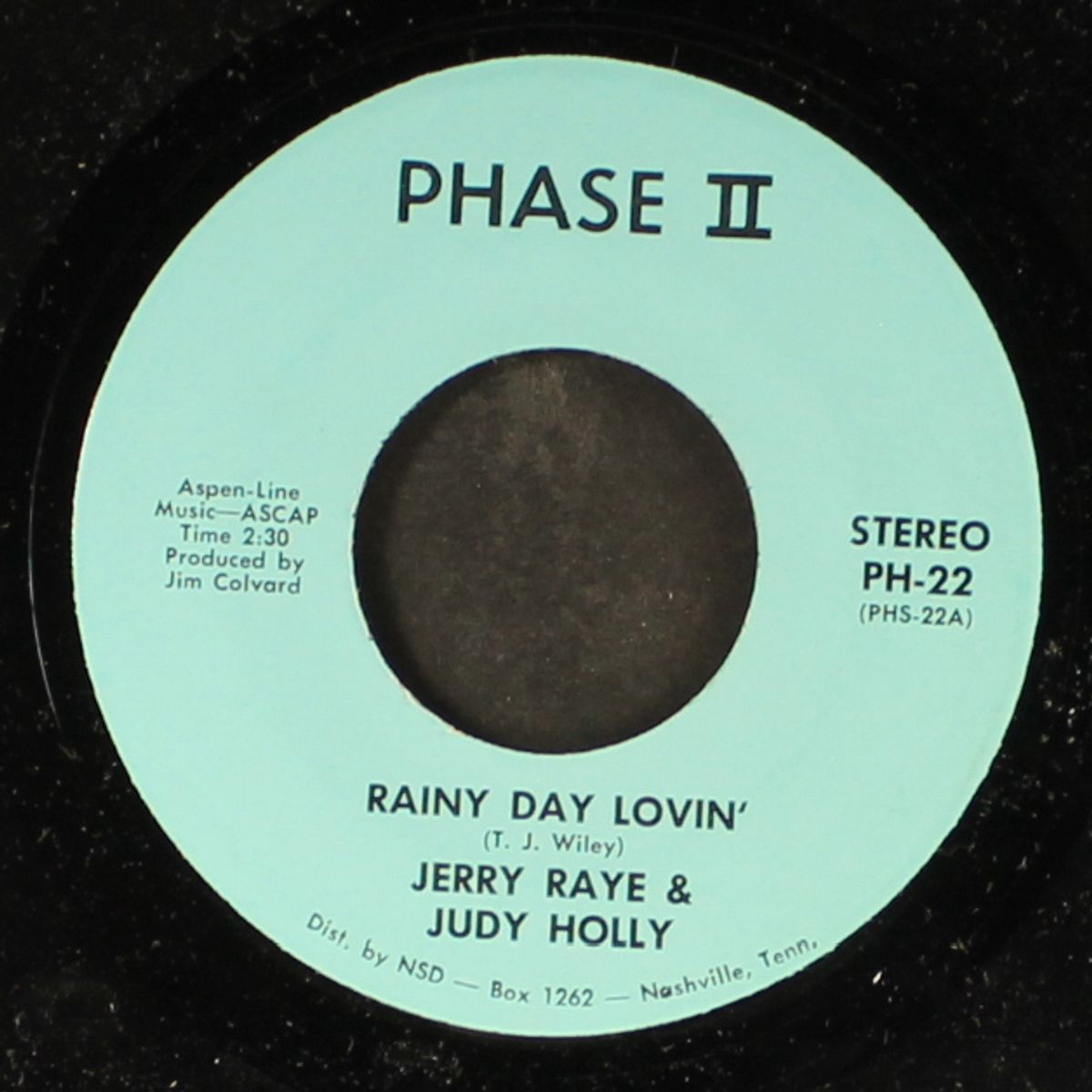 little differences / rainy day lovin' by JERRY RAYE & JUDY HOLLY
