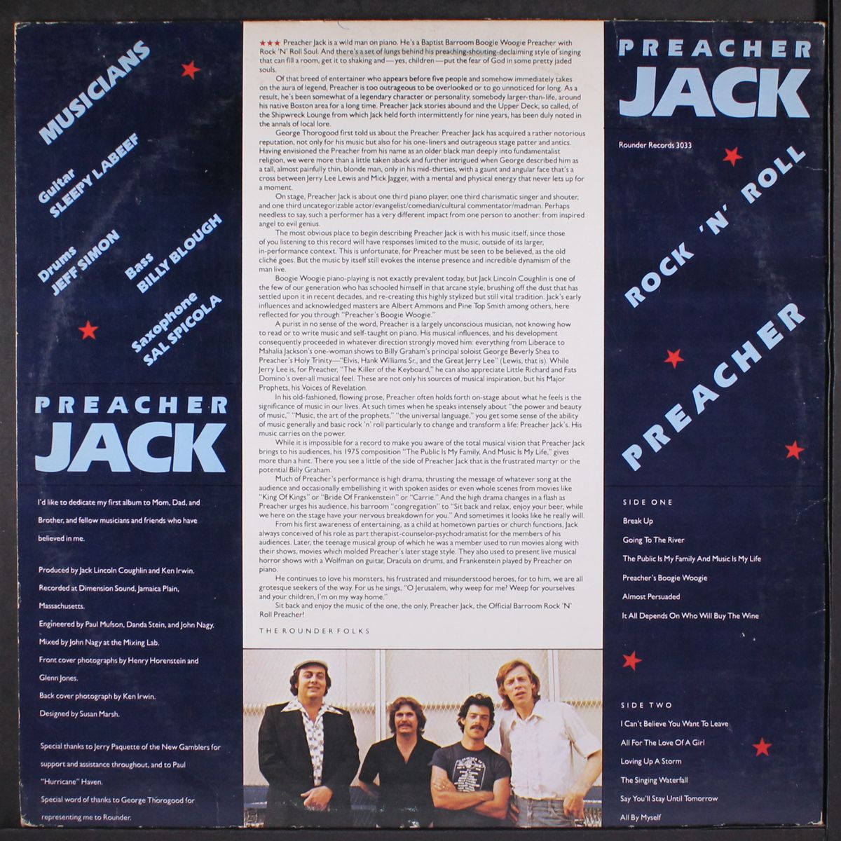 rock 'n' roll preacher by PREACHER JACK