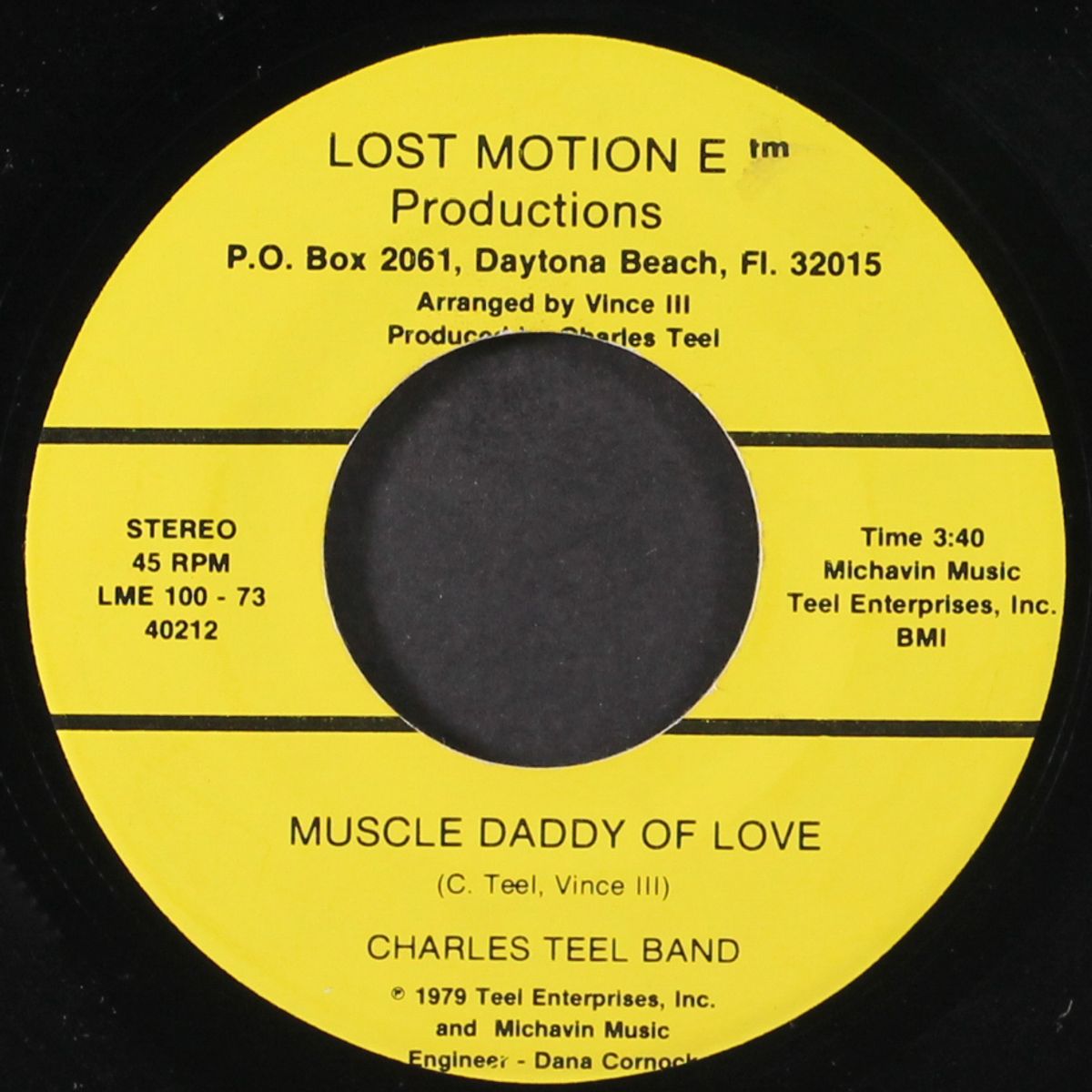 captain kong / muscle daddy of love by CHARLES TEEL BAND