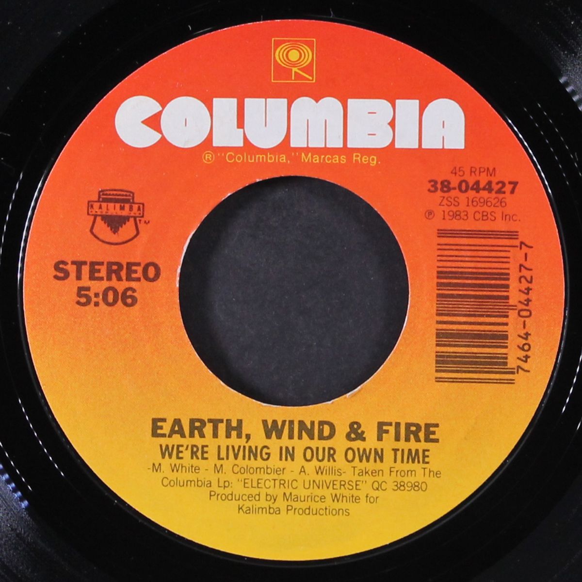 moonwalk / we're living in our own time by EARTH, WIND & FIRE