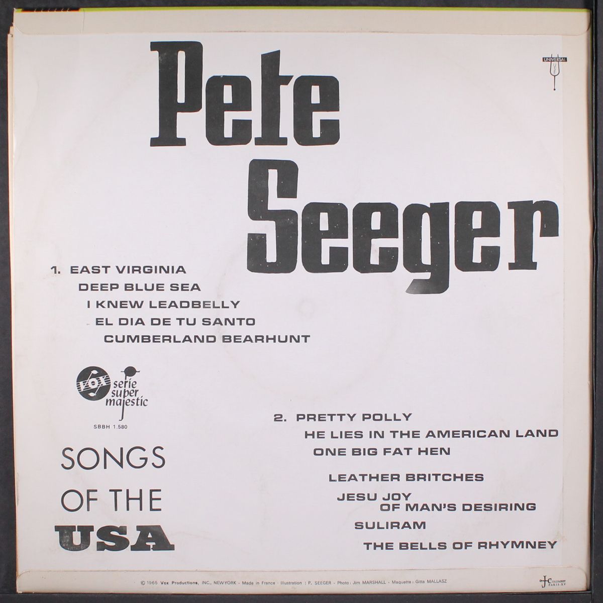 live concert by PETE SEEGER