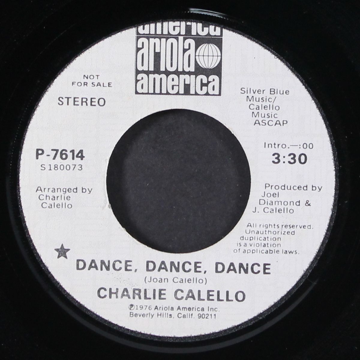 dance, dance, dance / same by CHARLIE CALELLO