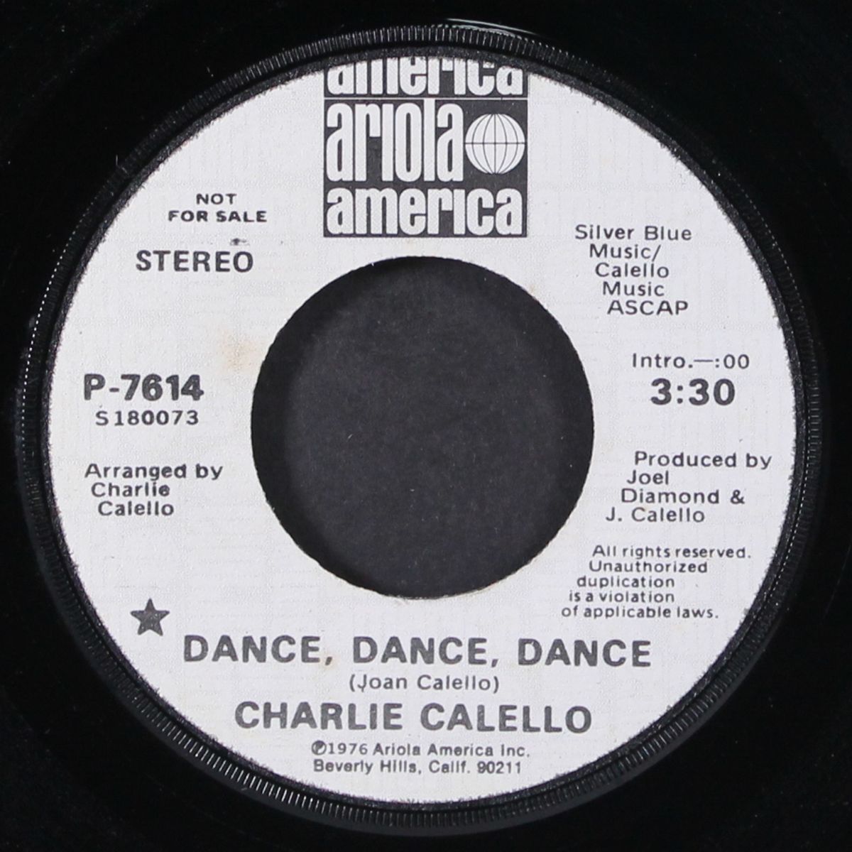 dance, dance, dance / same by CHARLIE CALELLO