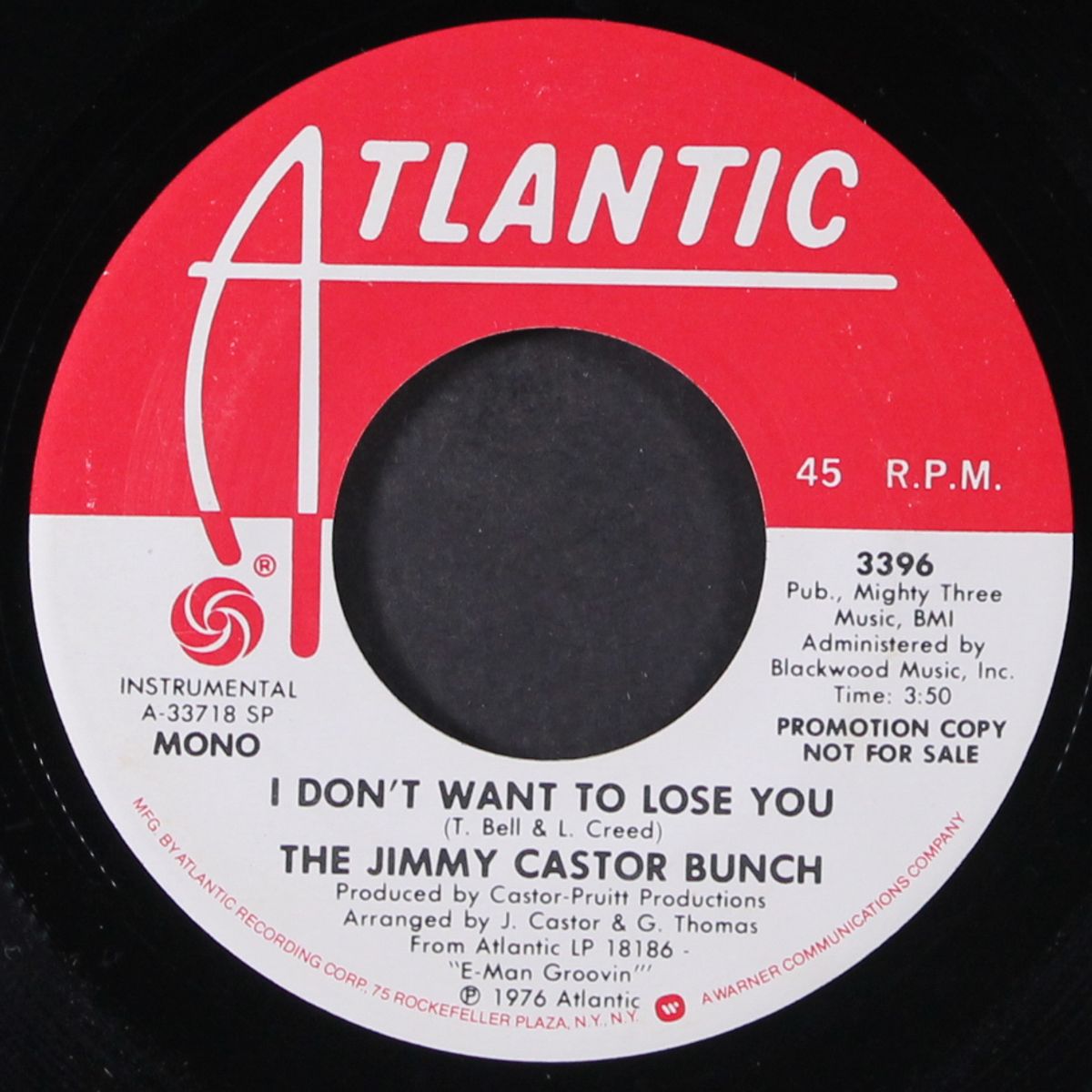 i dont want to lose you / mono by JIMMY CASTOR BUNCH