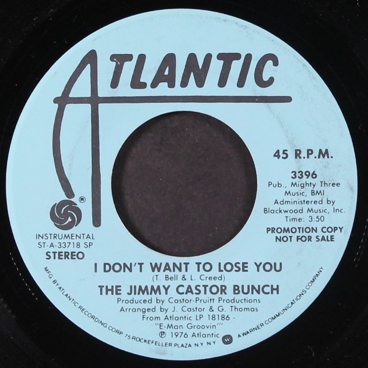 i dont want to lose you / mono by JIMMY CASTOR BUNCH