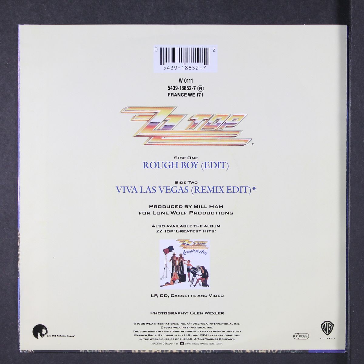 rough boy / delirious by ZZ TOP
