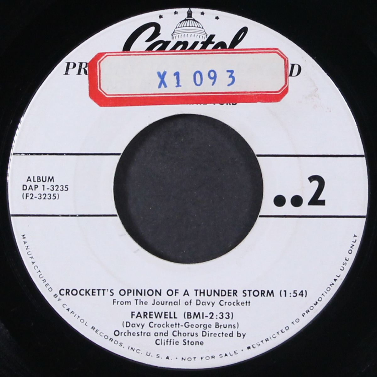 tales of davy crockett by TENNESSEE ERNIE FORD