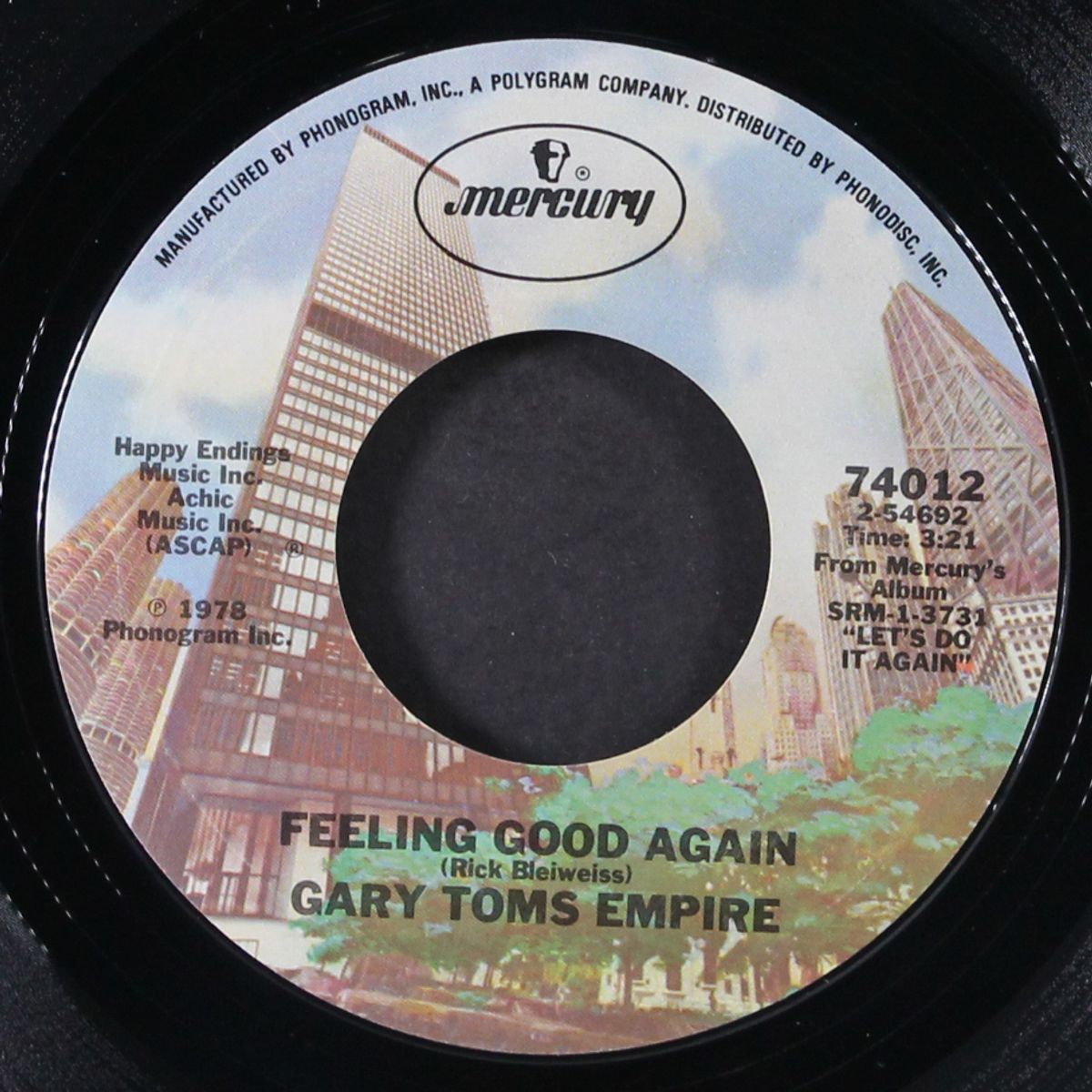 1-2-3-4 / feeling good again by GARY TOMS EMPIRE