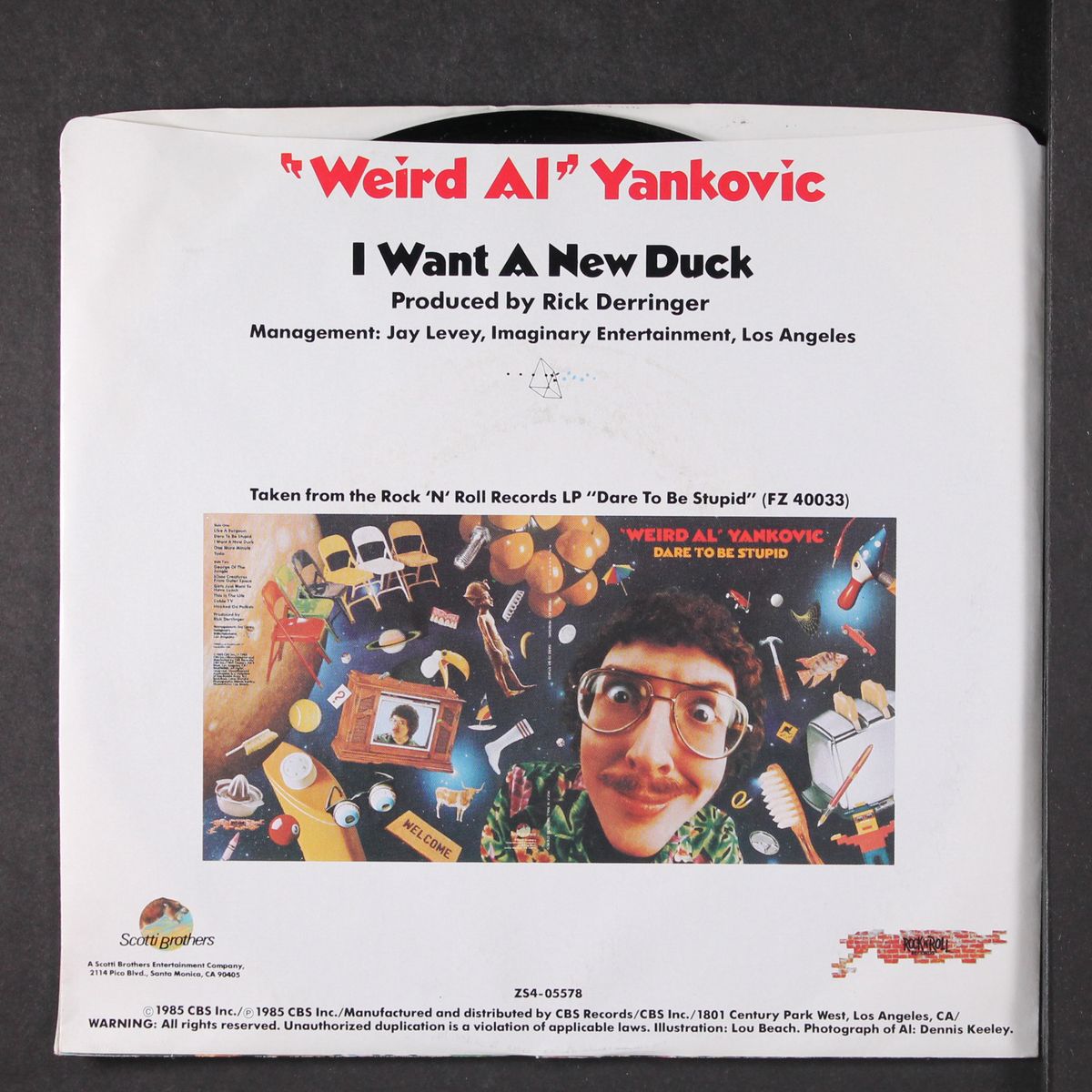 i want a new duck / cable tv by WEIRD AL YANKOVIC