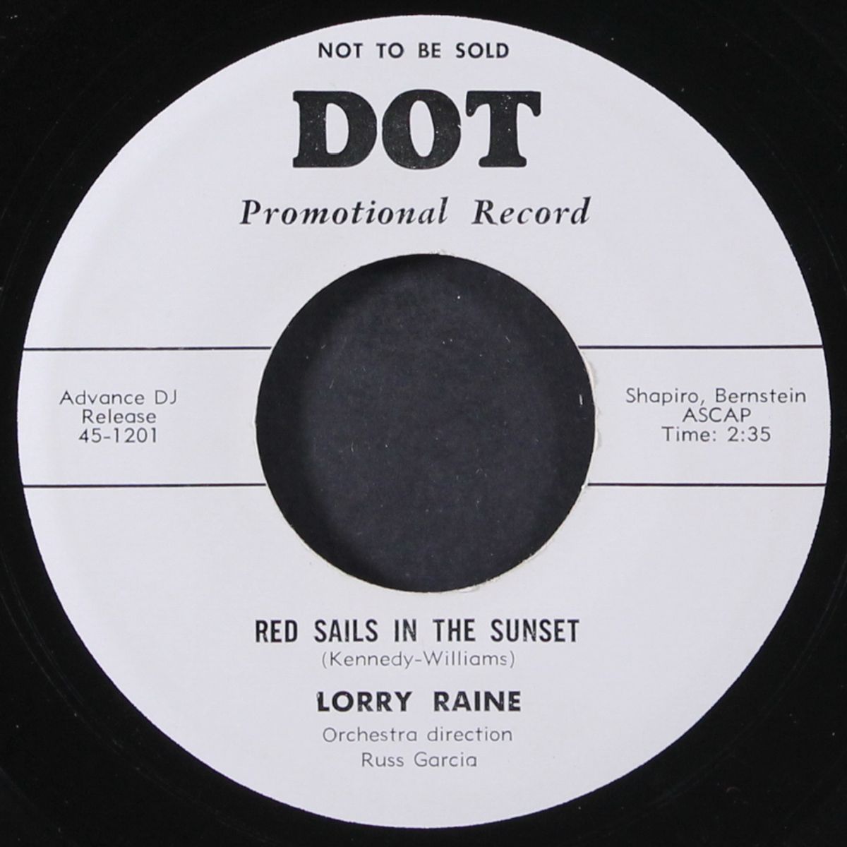 i may lose you tomorrow / red sails in the sunset by LORRY RAINE