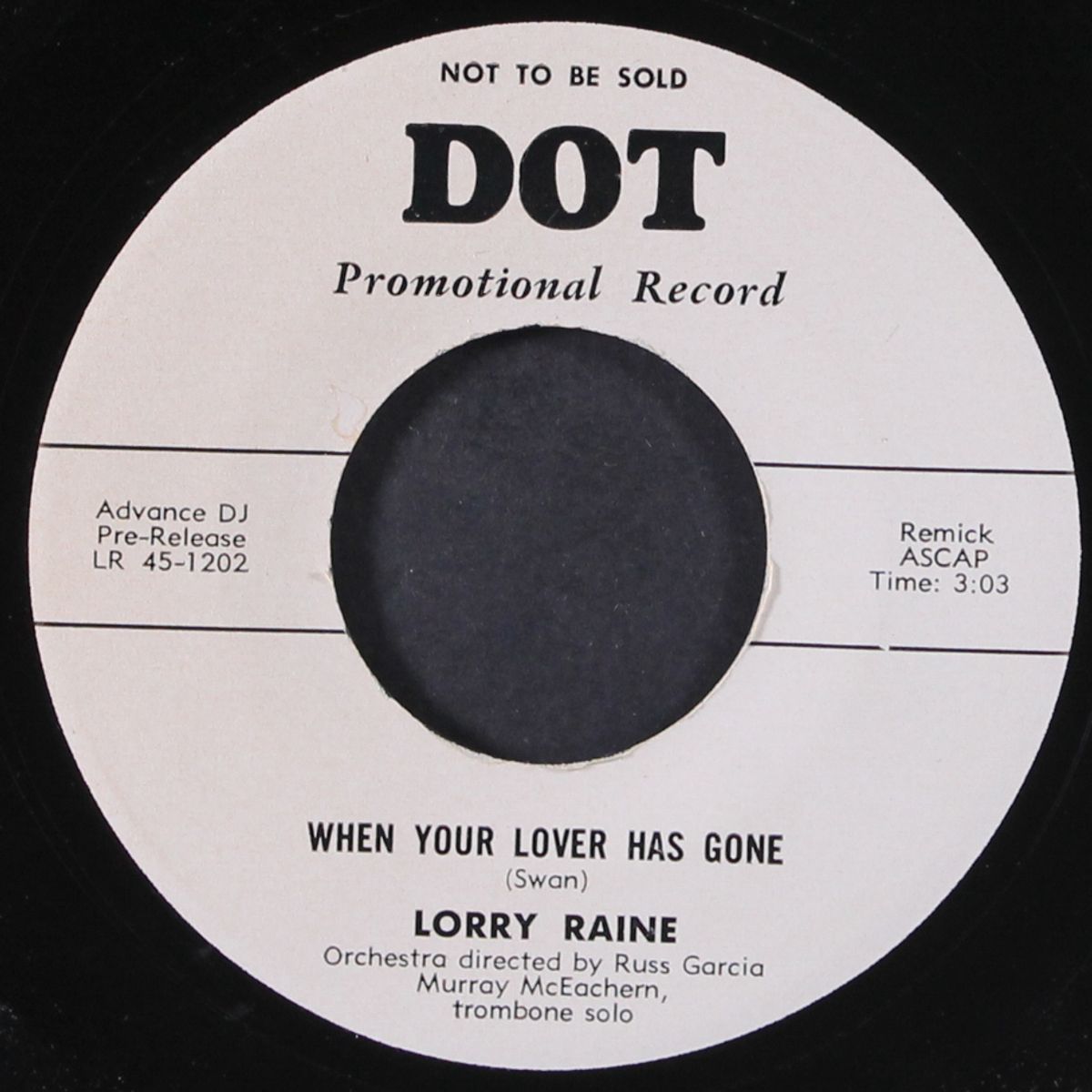 when your lover has gone / lost weekend by LORRY RAINE
