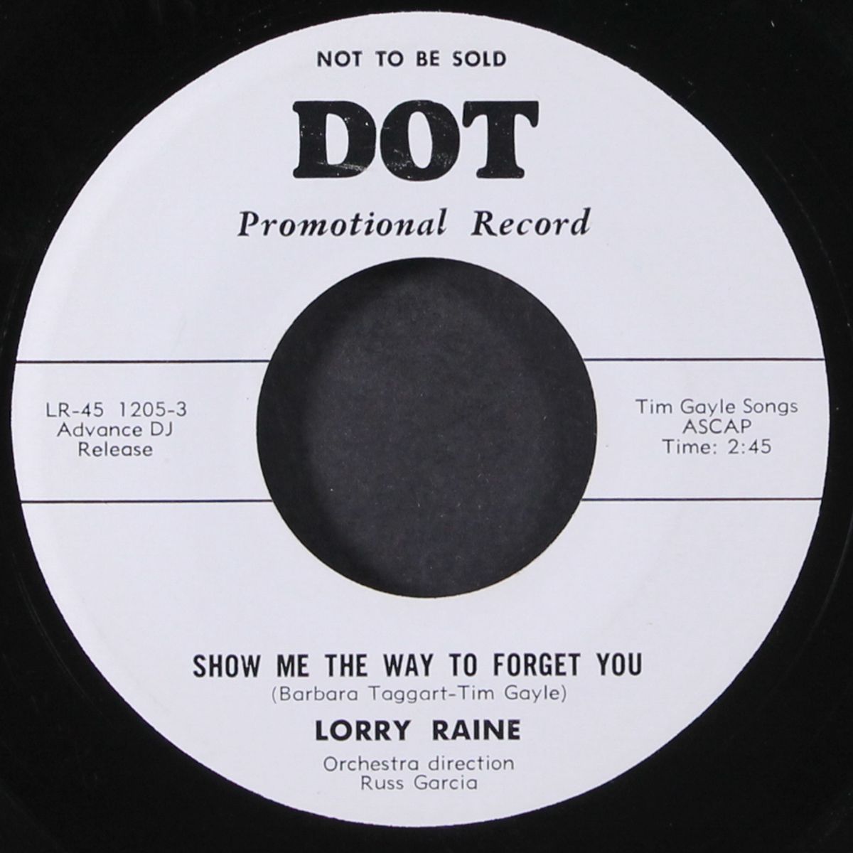 talk it over with your heart / show me the way to forget you by LORRY RAINE