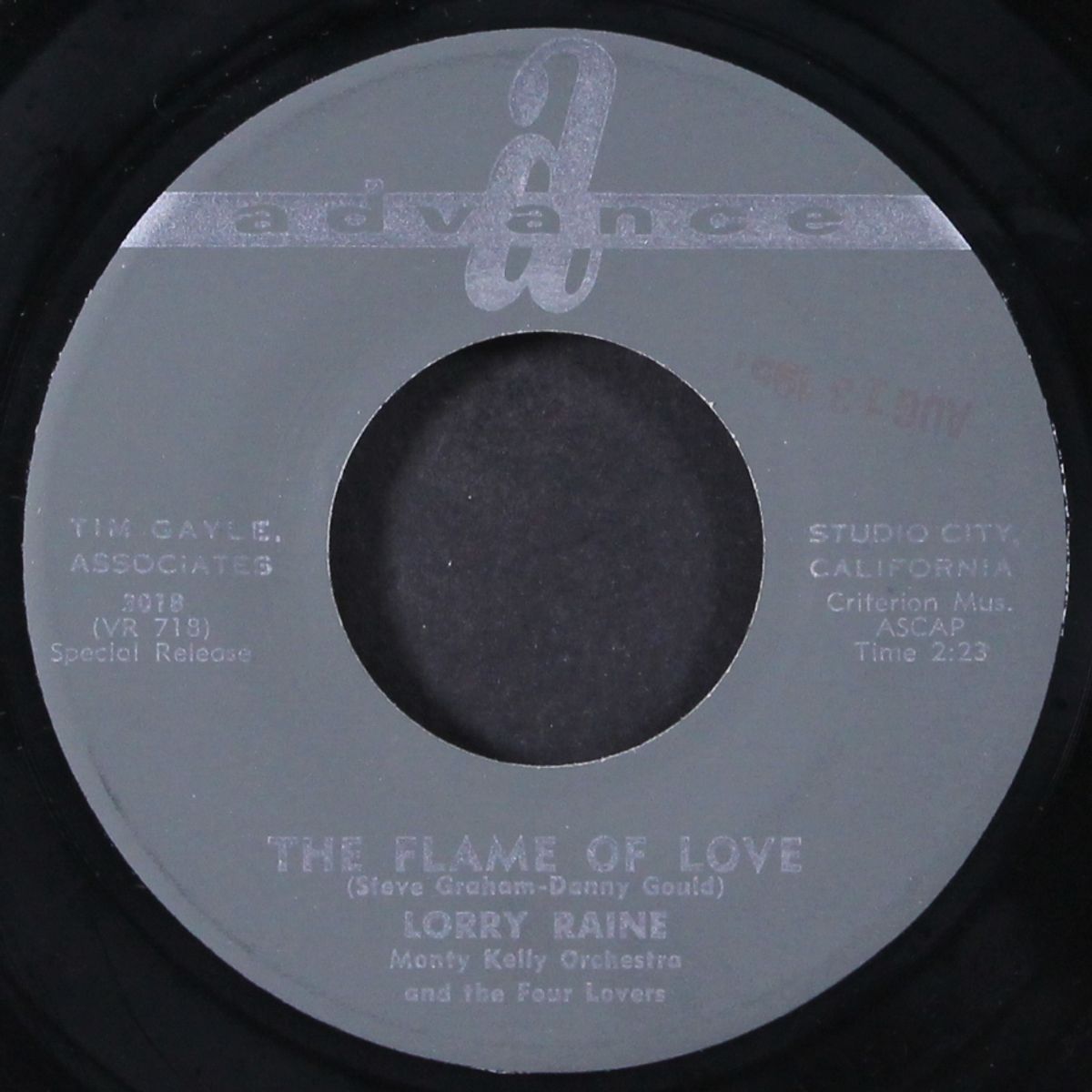 the flame of love / all my love by LORRY RAINE