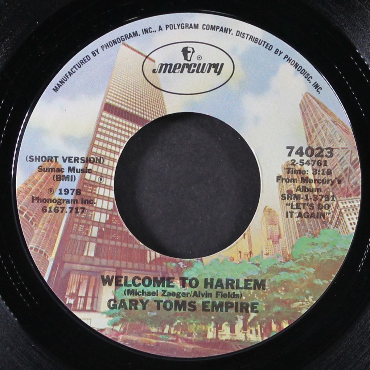 welcome to harlem / short ver. by GARY TOMS EMPIRE