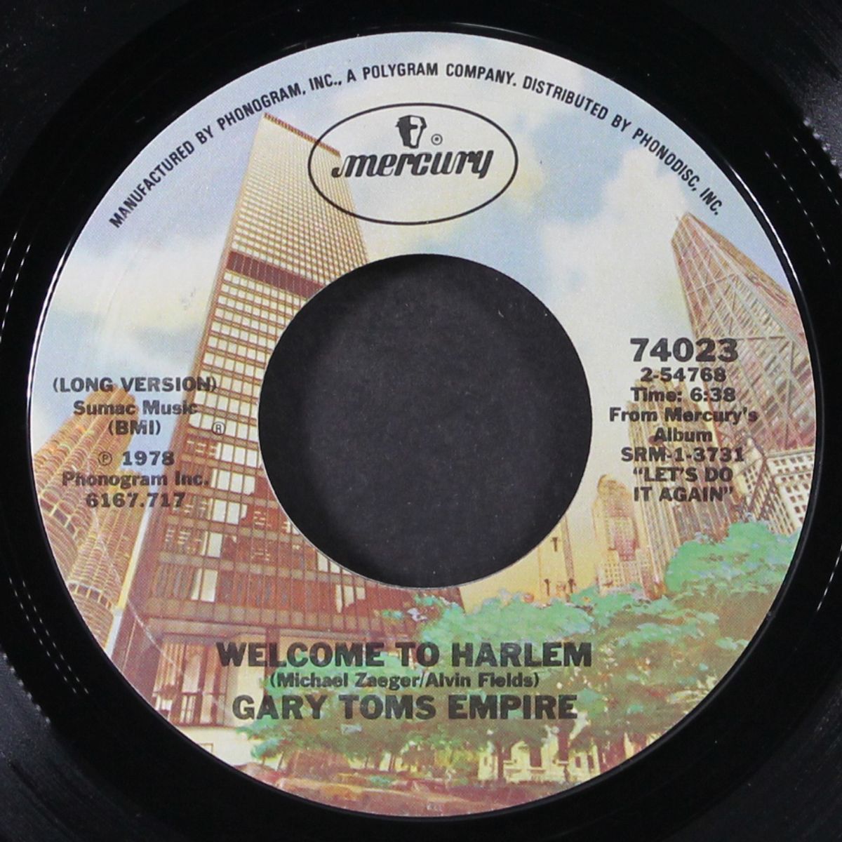 welcome to harlem / short ver. by GARY TOMS EMPIRE