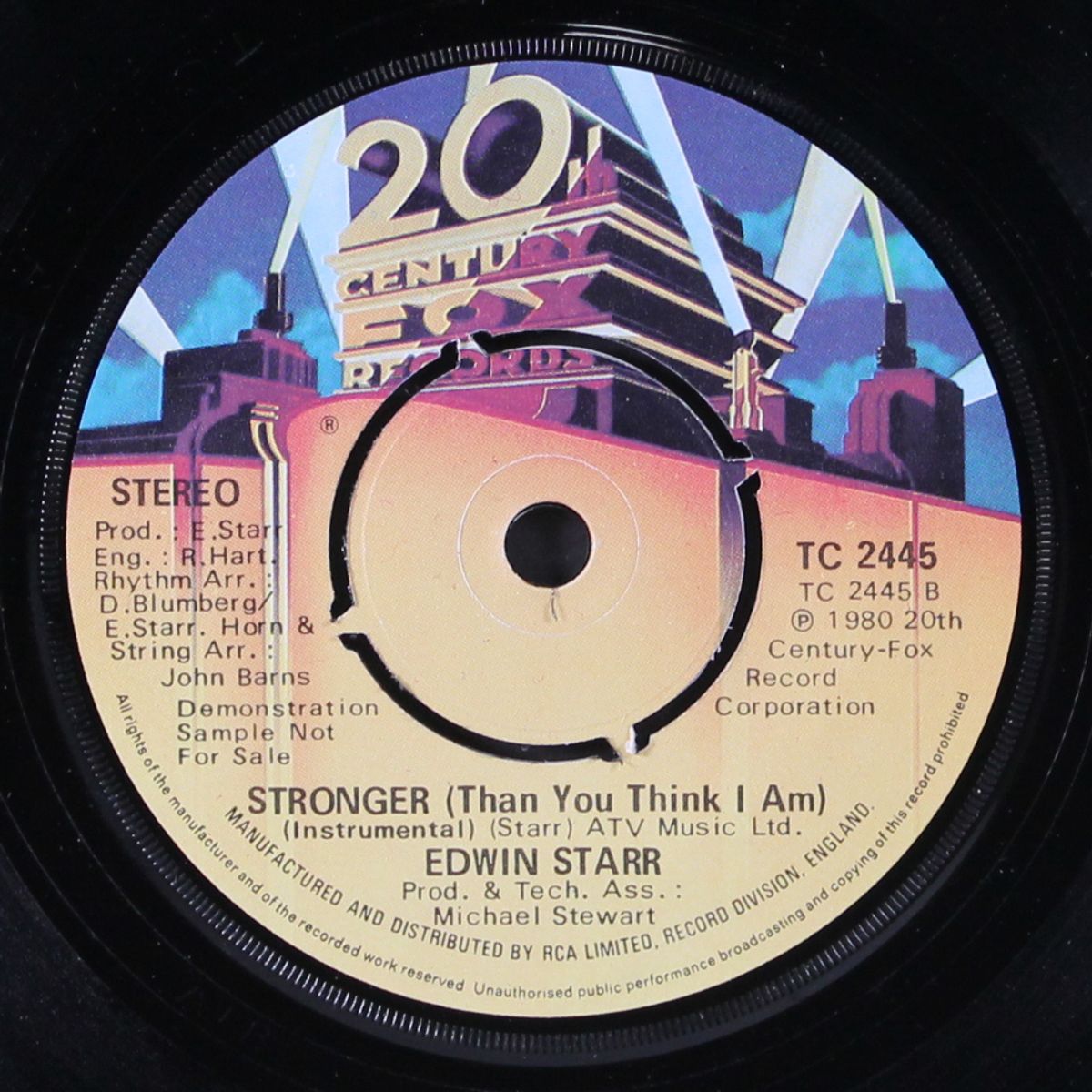 stronger / same by EDWIN STARR